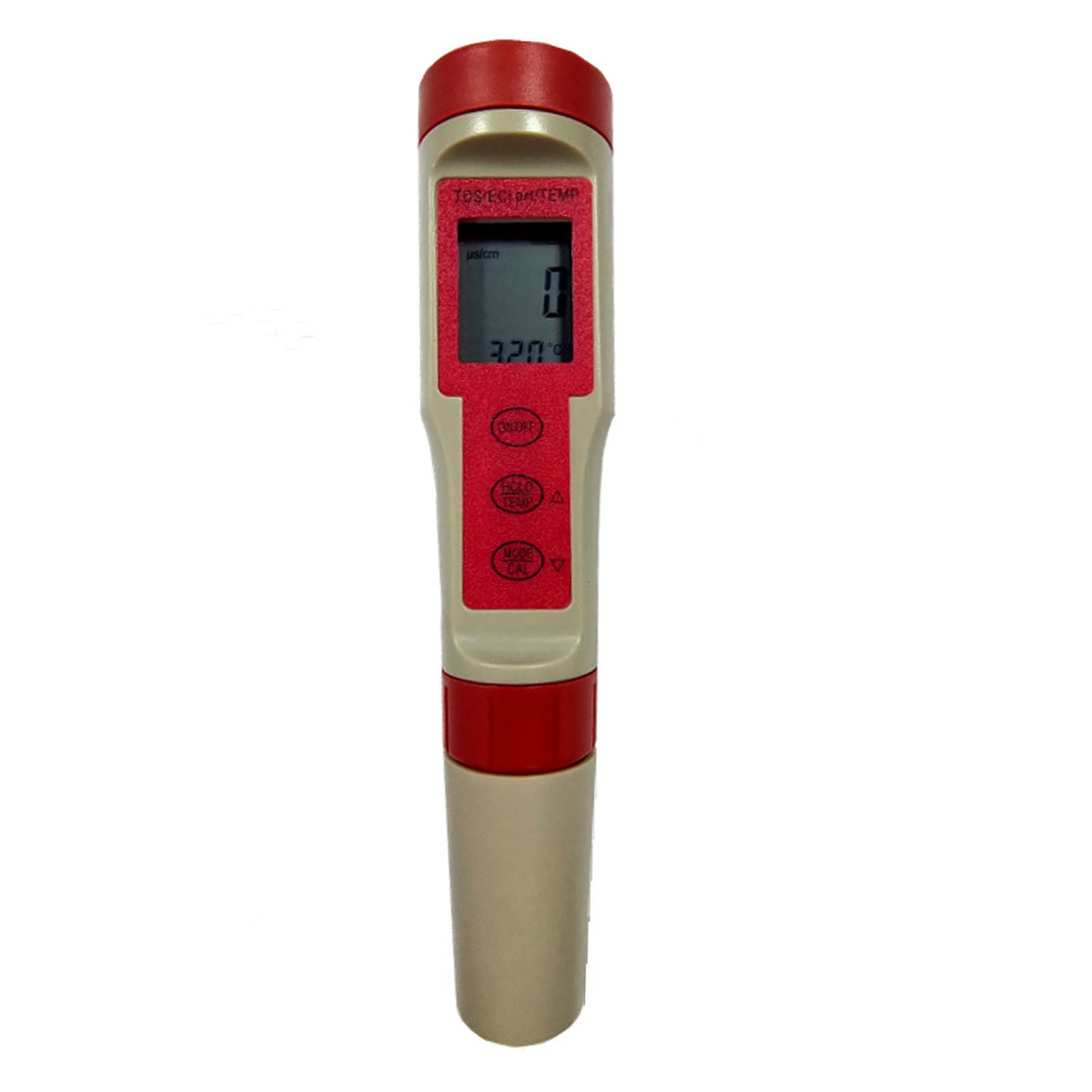 4-in-1-wasserqualitätsmessgerät: Ph-wert, Tds, Ec-wert, Temperatur. Empfindliches Und Präzises Wasserqualitätsmessgerät Mit Hd-bildschirm.