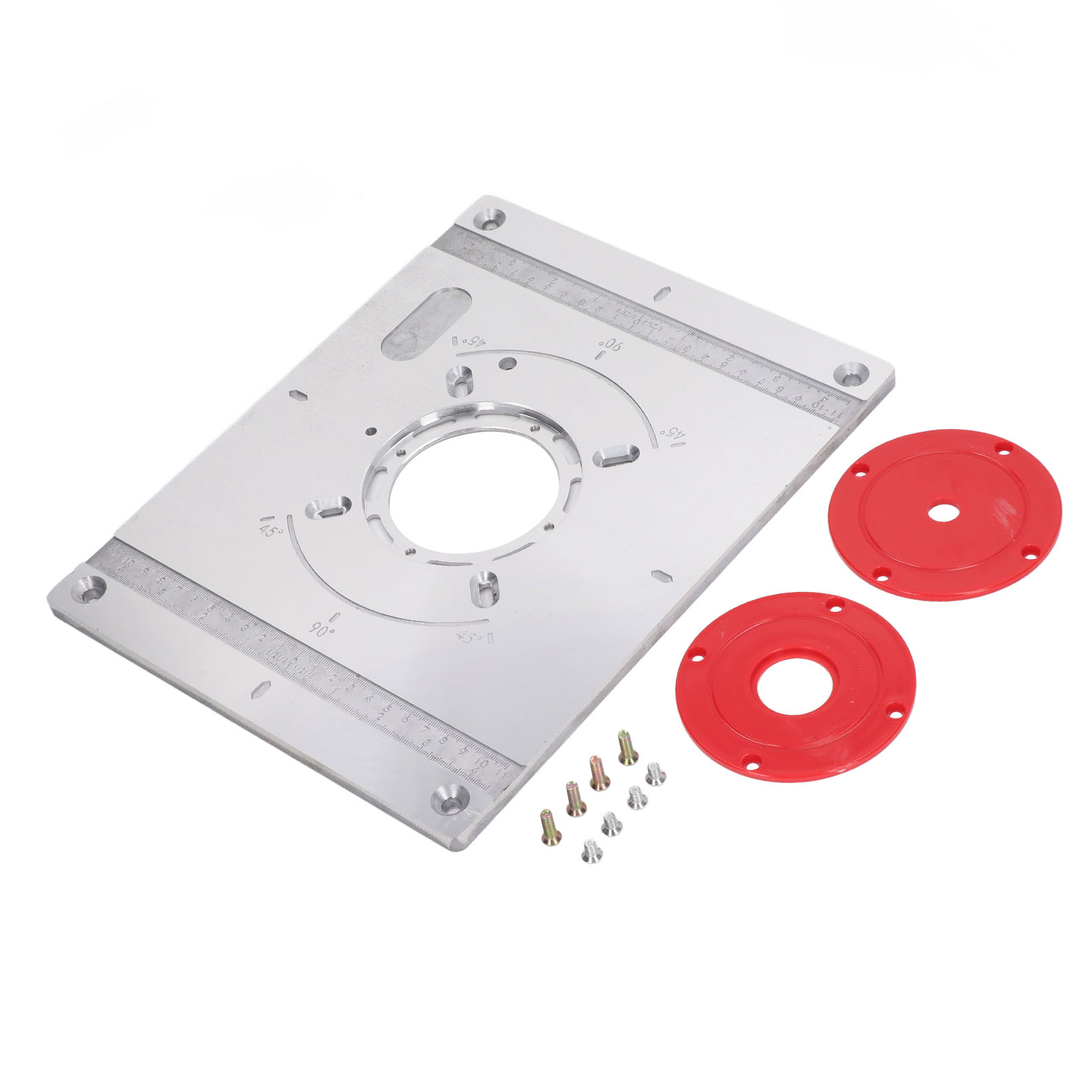 Einlegeplatte Für Frästische, Multifunktionale Aluminiumlegierungsplatte Für Werkbänke, Fräsmaschinen Und Graviermaschinen