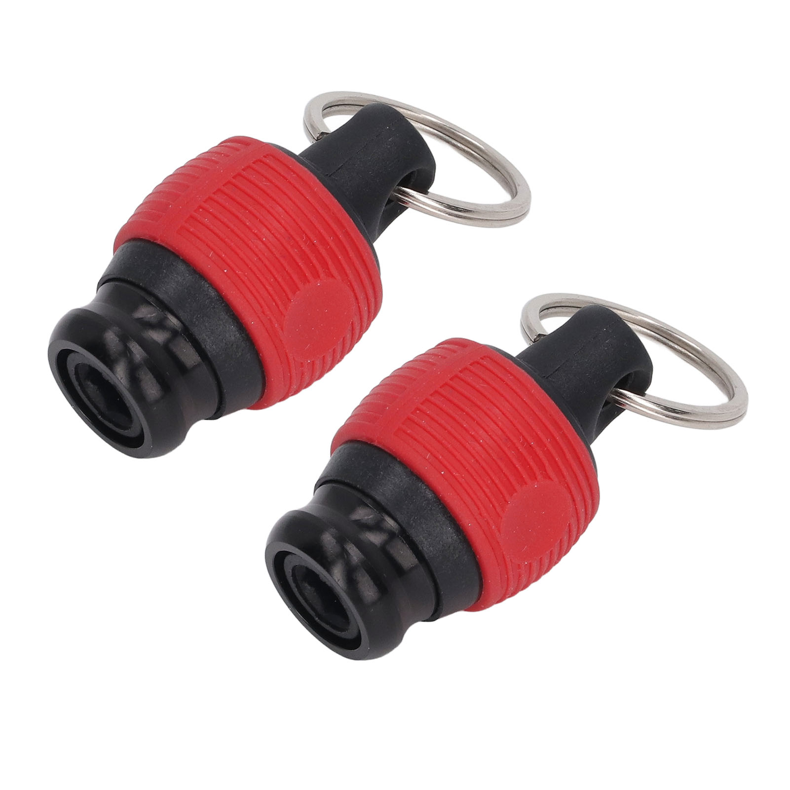 Set Aus 2 Verschleißfesten Schnellwechsel-schraubendreherbithaltern Für Werkzeuge Mit 6,35 Mm (1/4 Zoll) Durchmesser, Rot.