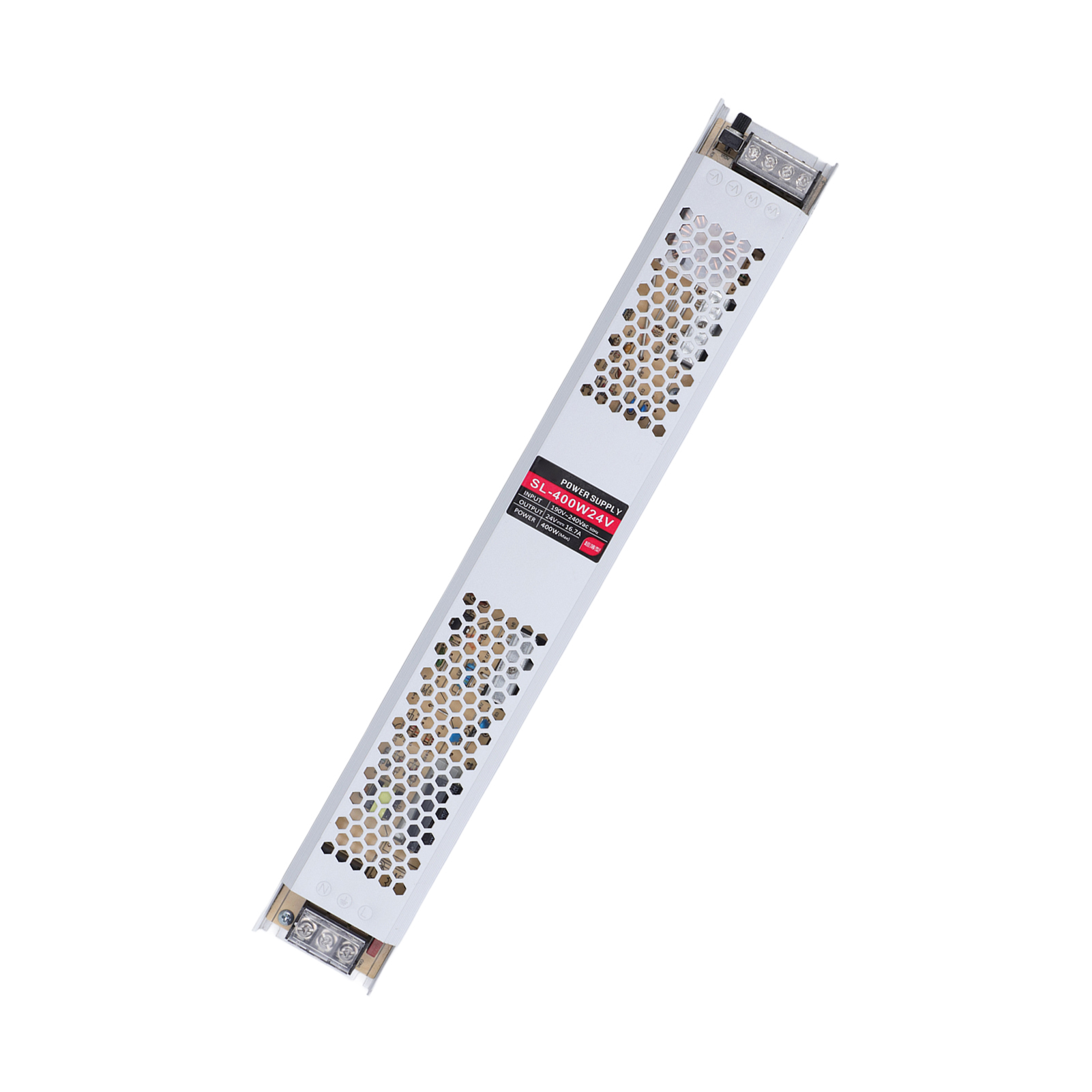 Led-netzteil, Ultradünnes Gehäuse Aus Aluminiumlegierung, Hohe Wärmeleitfähigkeit, 24v 16,7a Treiber