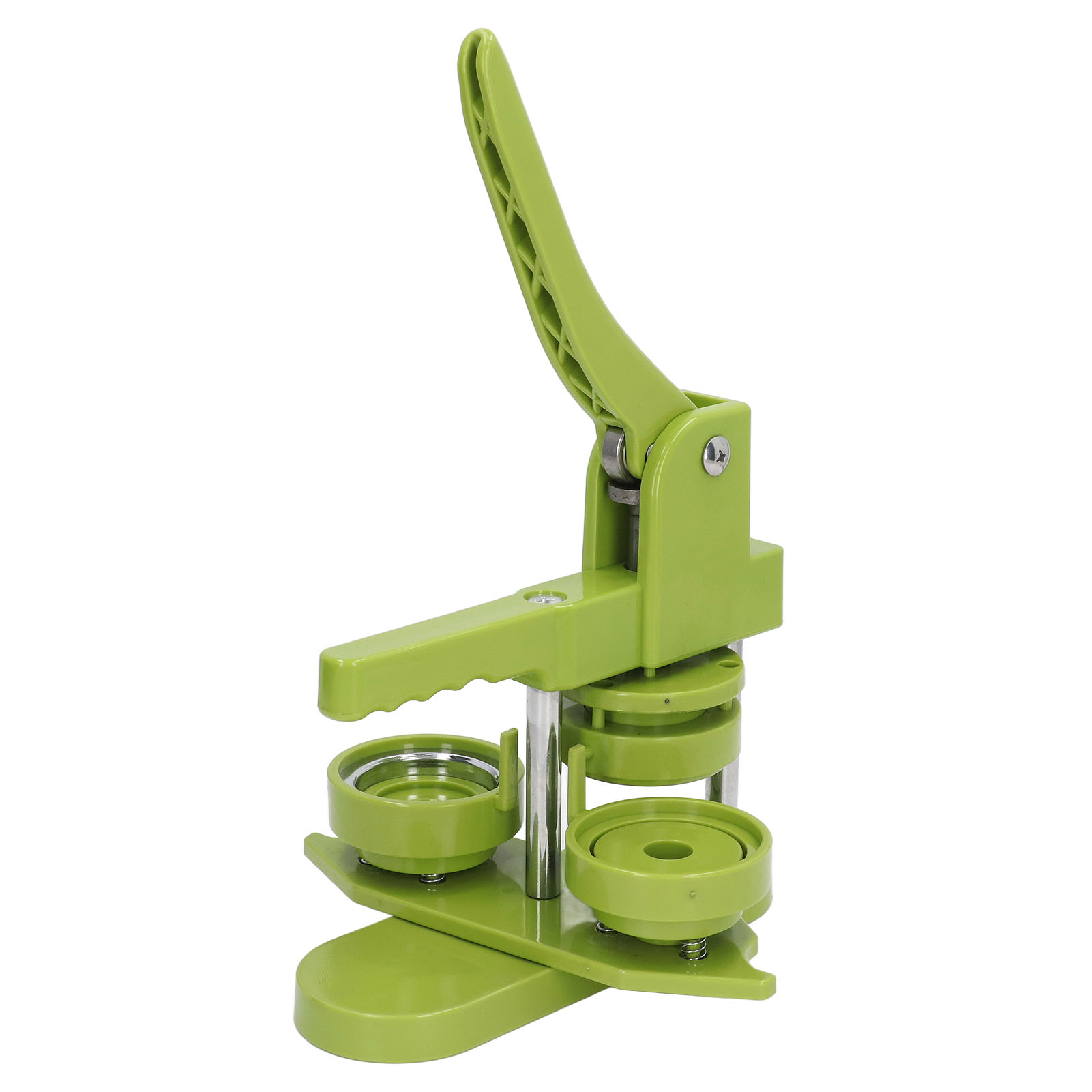 Anstecknadelmaschine (100er-set) – Knopfdruckmaschine Zur Herstellung Personalisierter Anstecknadeln (25 Mm) – Ideal Als Familiengeschenk