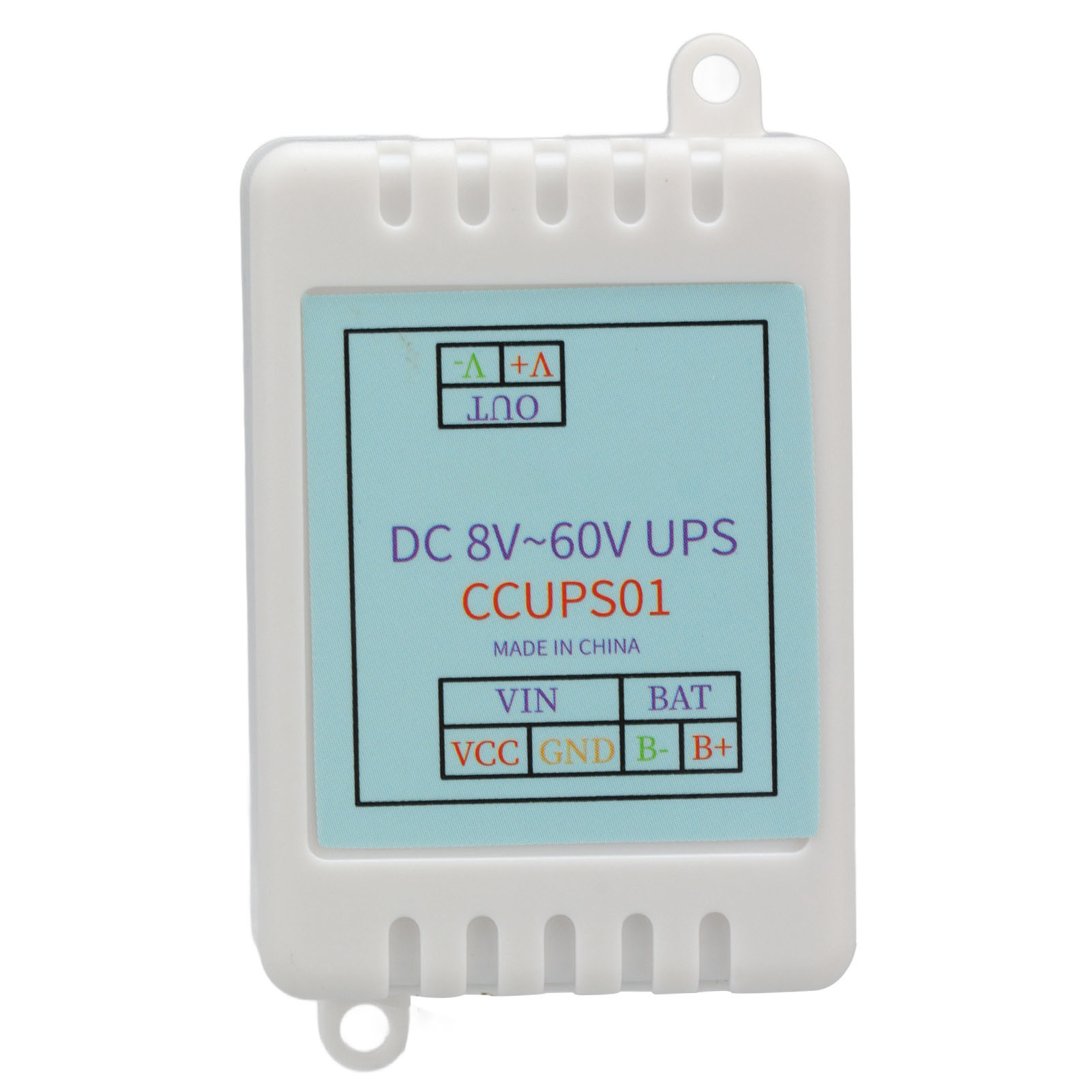 Stromausfallschutzmodul, Notschutzplatine Für 8-60v Dc Usv-batterie, Zubehör Mit Gehäuse