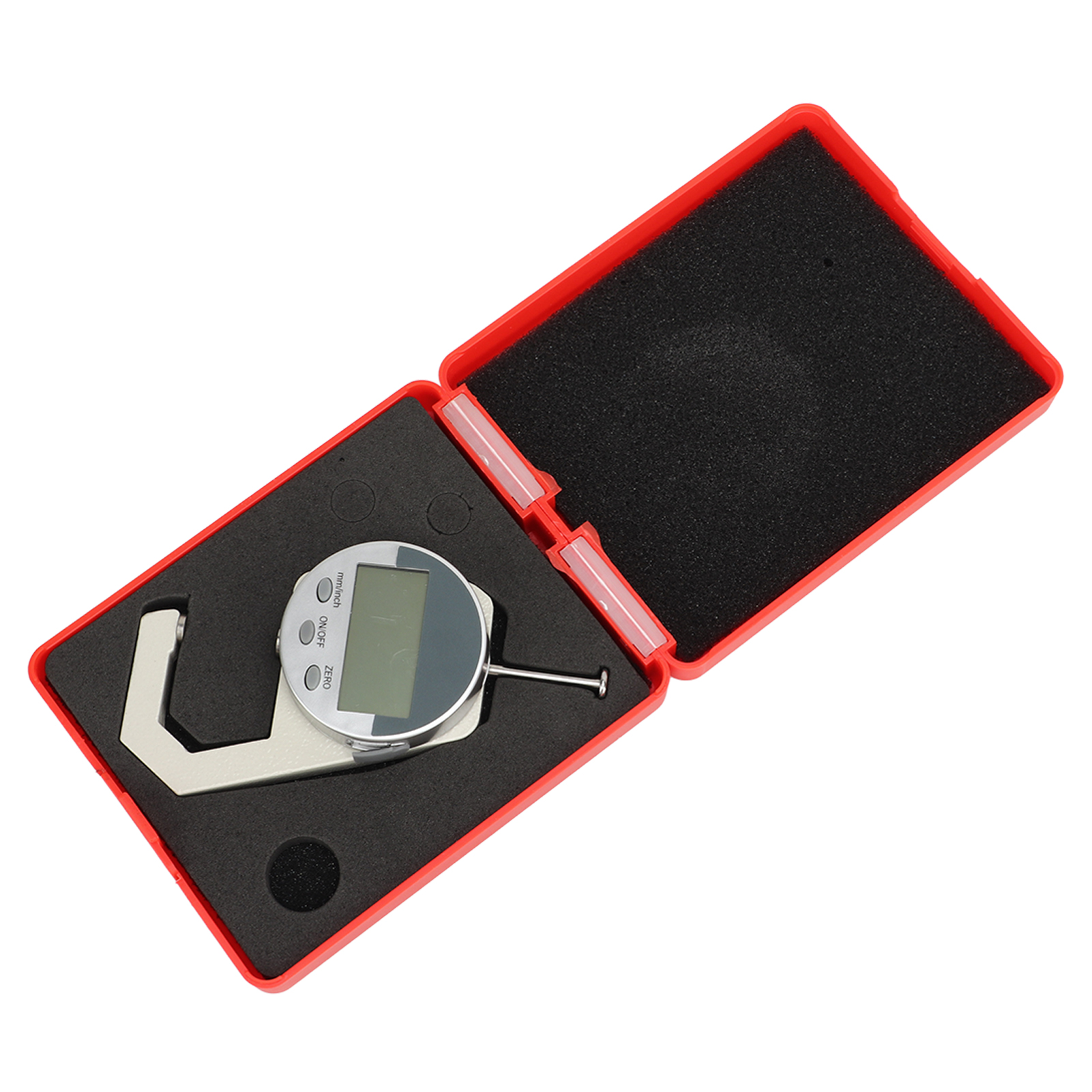 Elektronisches Digitales Lcd-dickenmessgerät Für Papier Und Folie, Messbereich: 0 Bis 25,4 Mm/1 Zoll, Genauigkeit: 0,01 Mm/0,001 Zoll
