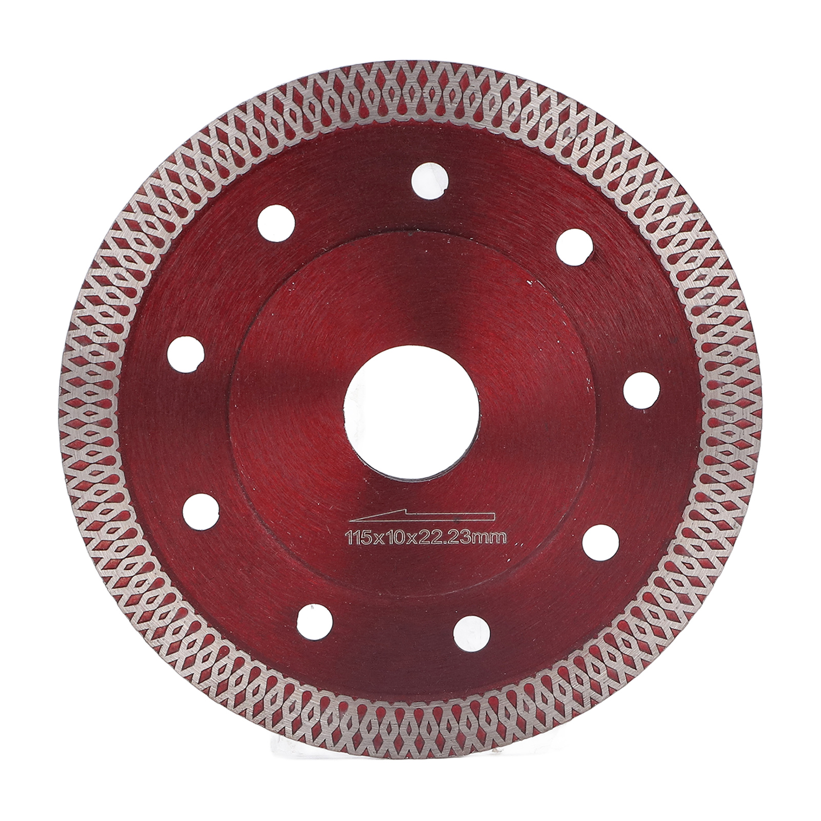 Ultradünnes Sägeblatt Aus Manganlegierungsstahl 65, Roter Diamant, Scharf Für Porzellan Und Granit, 11,4 Cm (4,5 Zoll)