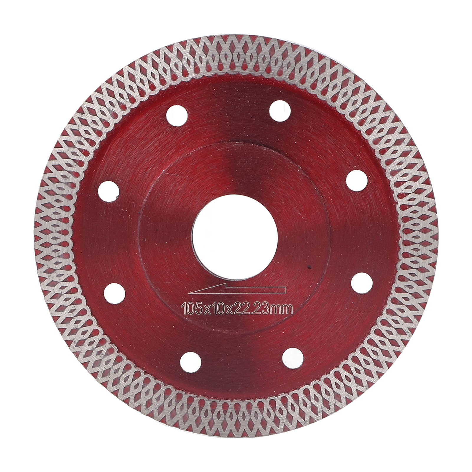 Ultradünnes Sägeblatt Aus Manganlegierungsstahl 65, Roter Diamant, Scharf Für Porzellan Und Granit, 10,4 Cm (4,1 Zoll).