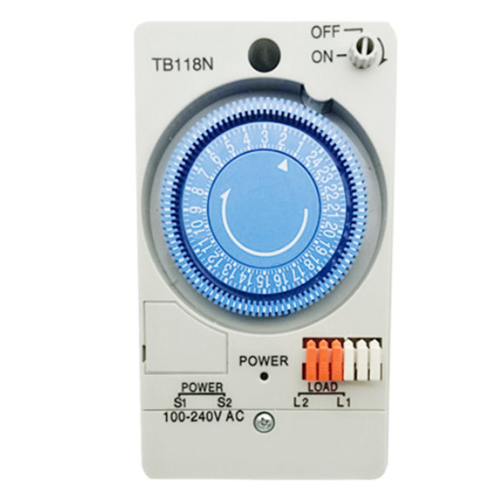 Mechanischer Timer Mit Mikrocontroller Und Integrierter Batterie Für Industrielle Anwendungen