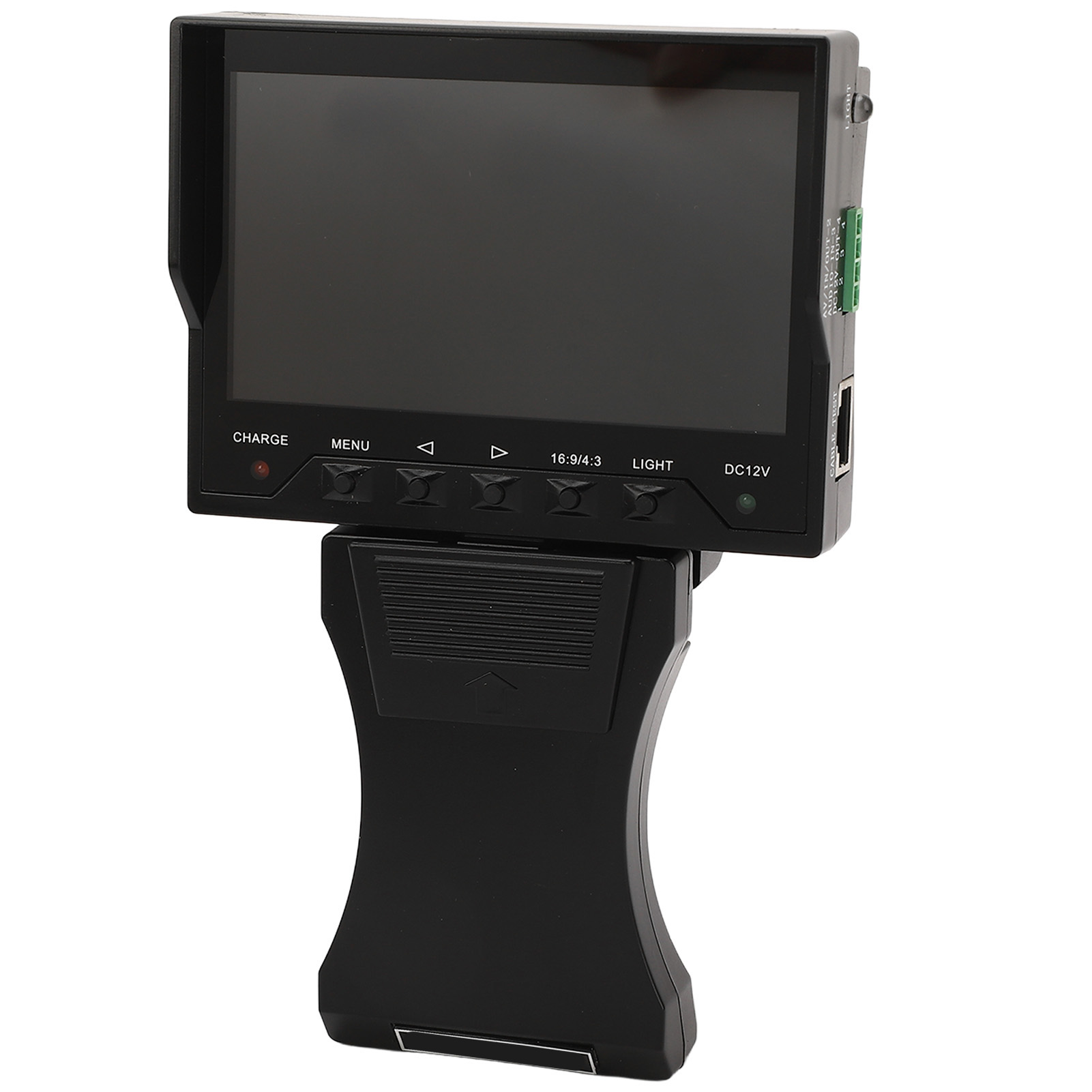 Cctv-monitor Mit 4,3-zoll-tft-lcd-farbbildschirm, 8-mp-kamera, 12-v-ausgang, 100-240-v-eu-stecker.