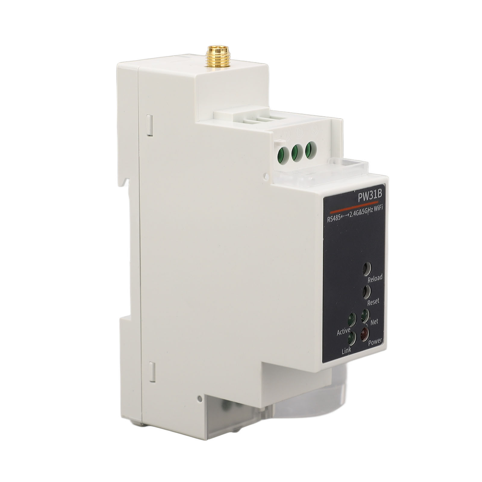 Rs485-seriell-zu-wlan-server, 2,4-ghz-/5-ghz-dualband-ethernet-konverter, 9–50 V Dc