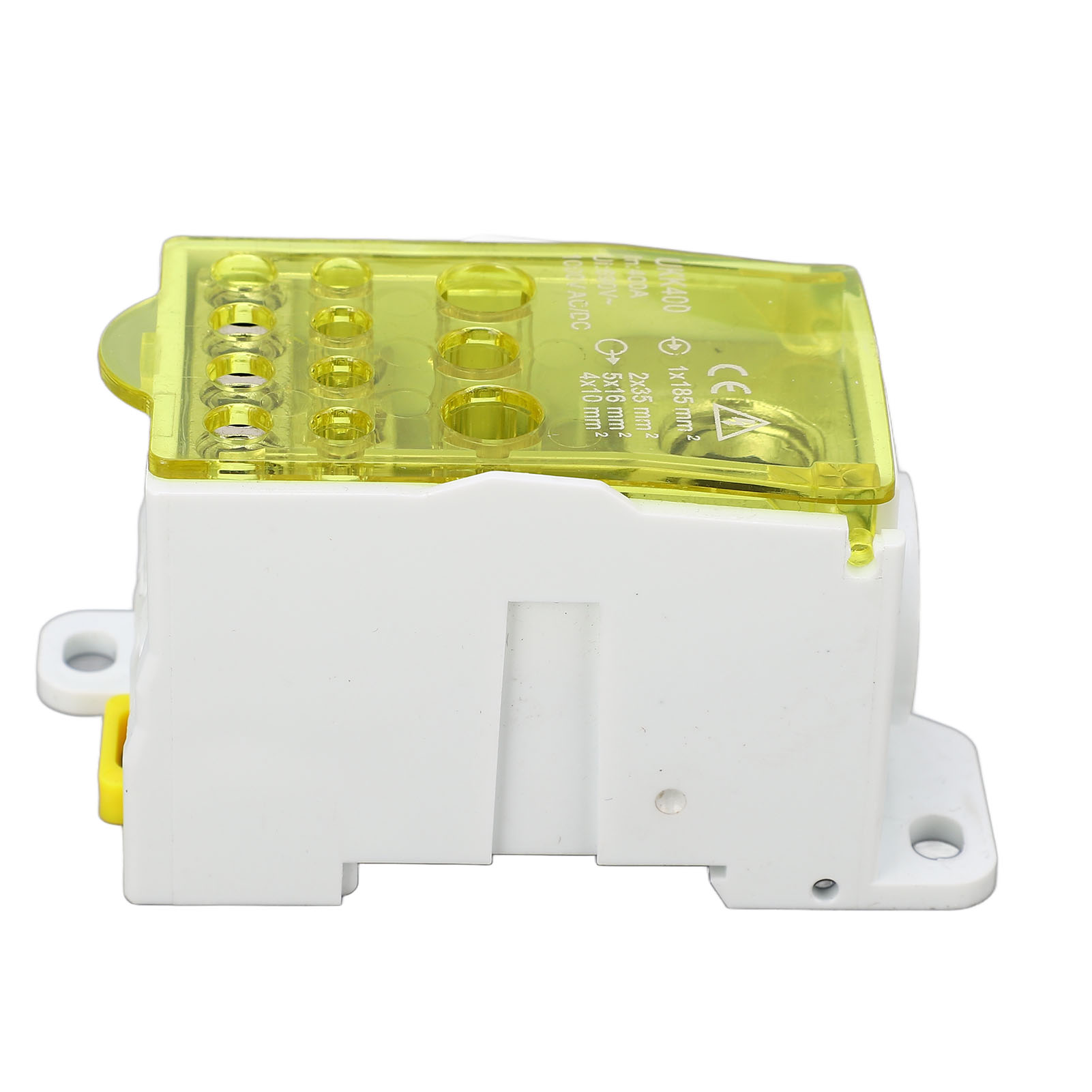 Din-schienen-klemmenblock Für Universelle Elektrische Verteilung 690 V 400 A, Gelb