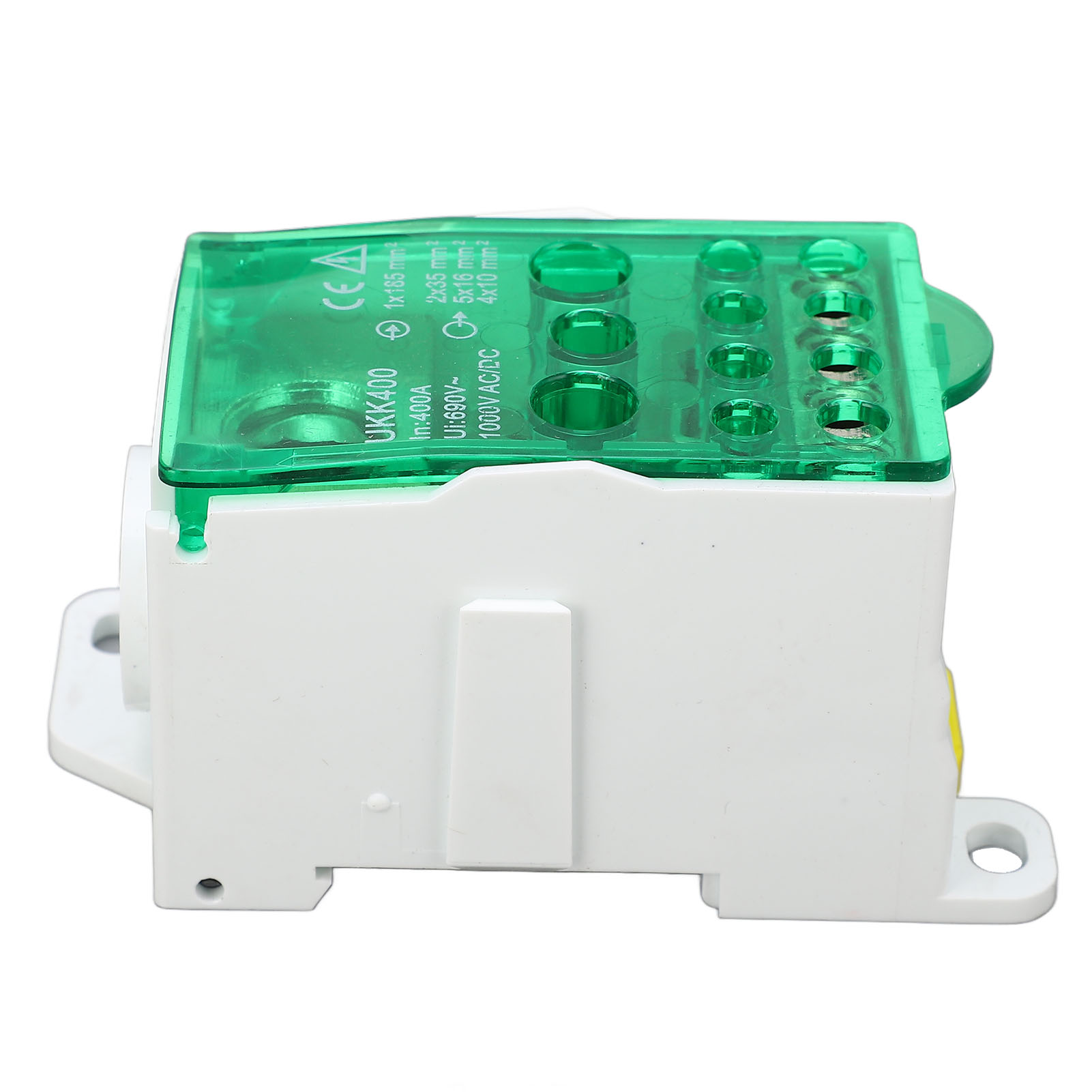 Din-schienen-klemmenblock-anschlussdose Für Universelle Elektrische Verteilung 690 V 400 A Grün