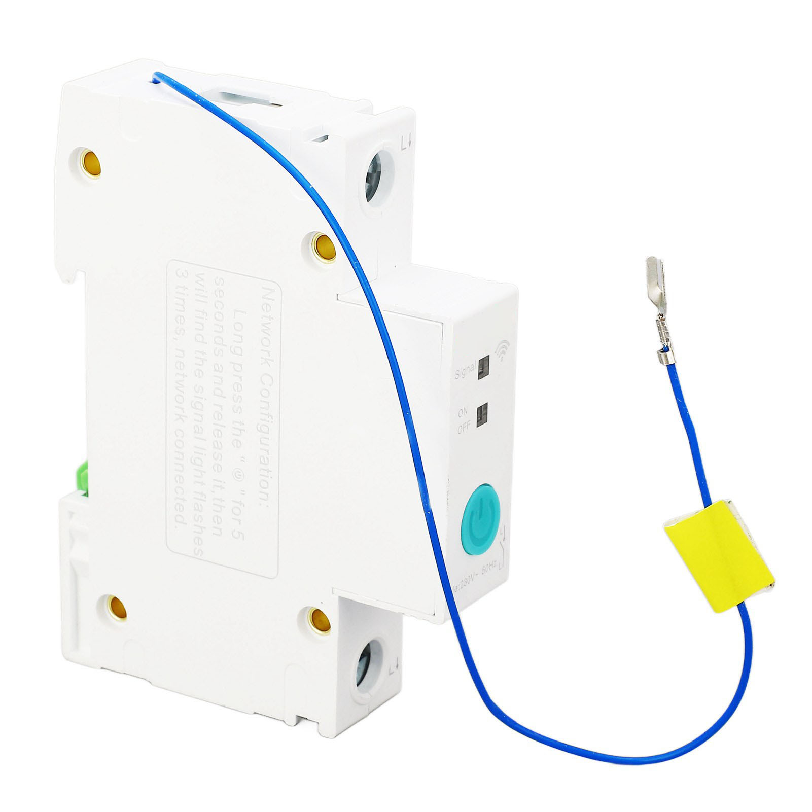 Intelligenter Wi-fi-1p-230v-din-schienentrenner Für Die Anwendung Ewelink, Home Malls, 50a