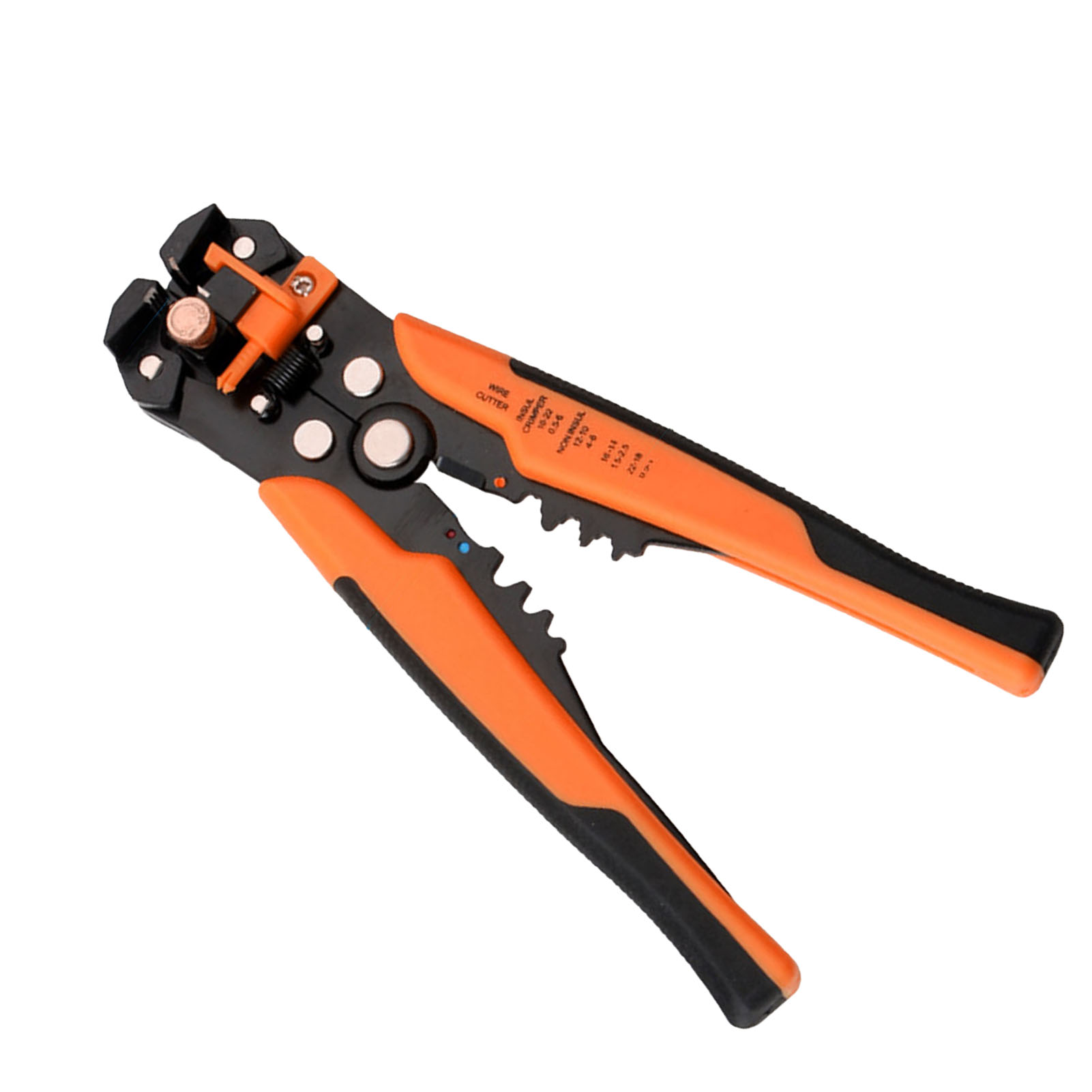 Multifunktionale Automatische Abisolierzange Für Kabel Von 0,2 Bis 6 Mm² (orange) Für Elektriker