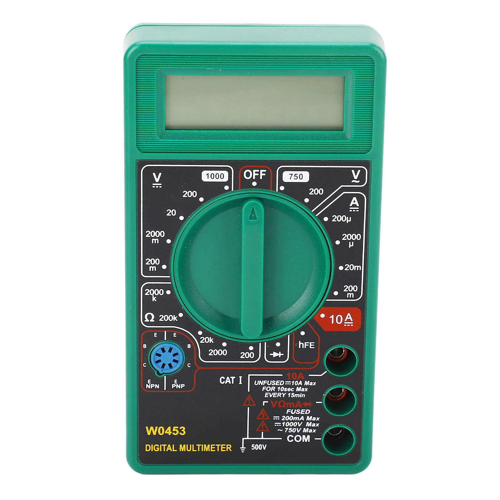 Intelligentes Digitales Multimeter Mit 1999 Messpunkten, Hintergrundbeleuchtetes Universal-voltmeter