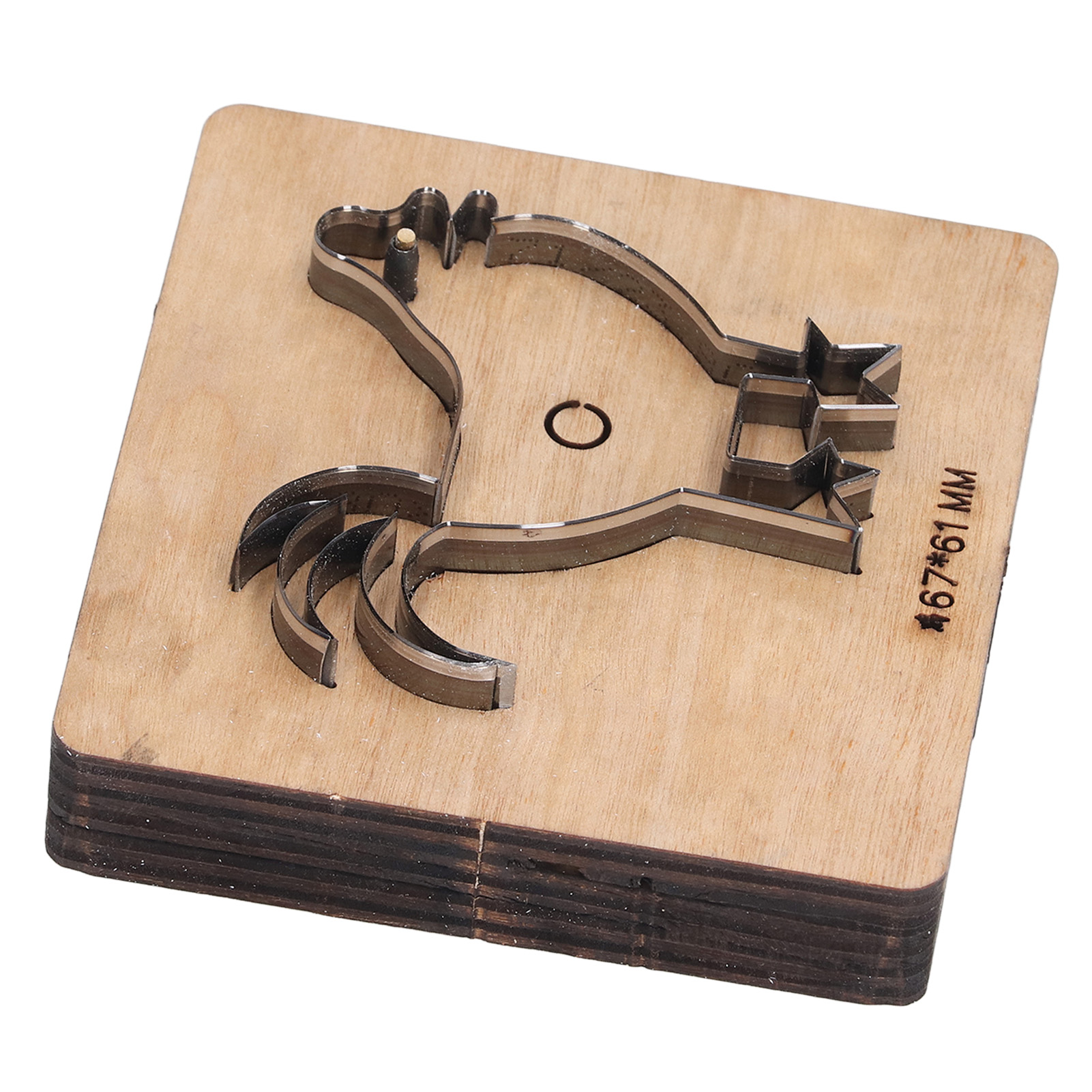 Stanzform Für Leder Und Metall, Diy-stanz- Und Schneidewerkzeug, Form Aus Legiertem Stahl, Bastelzubehör, Hahnenform