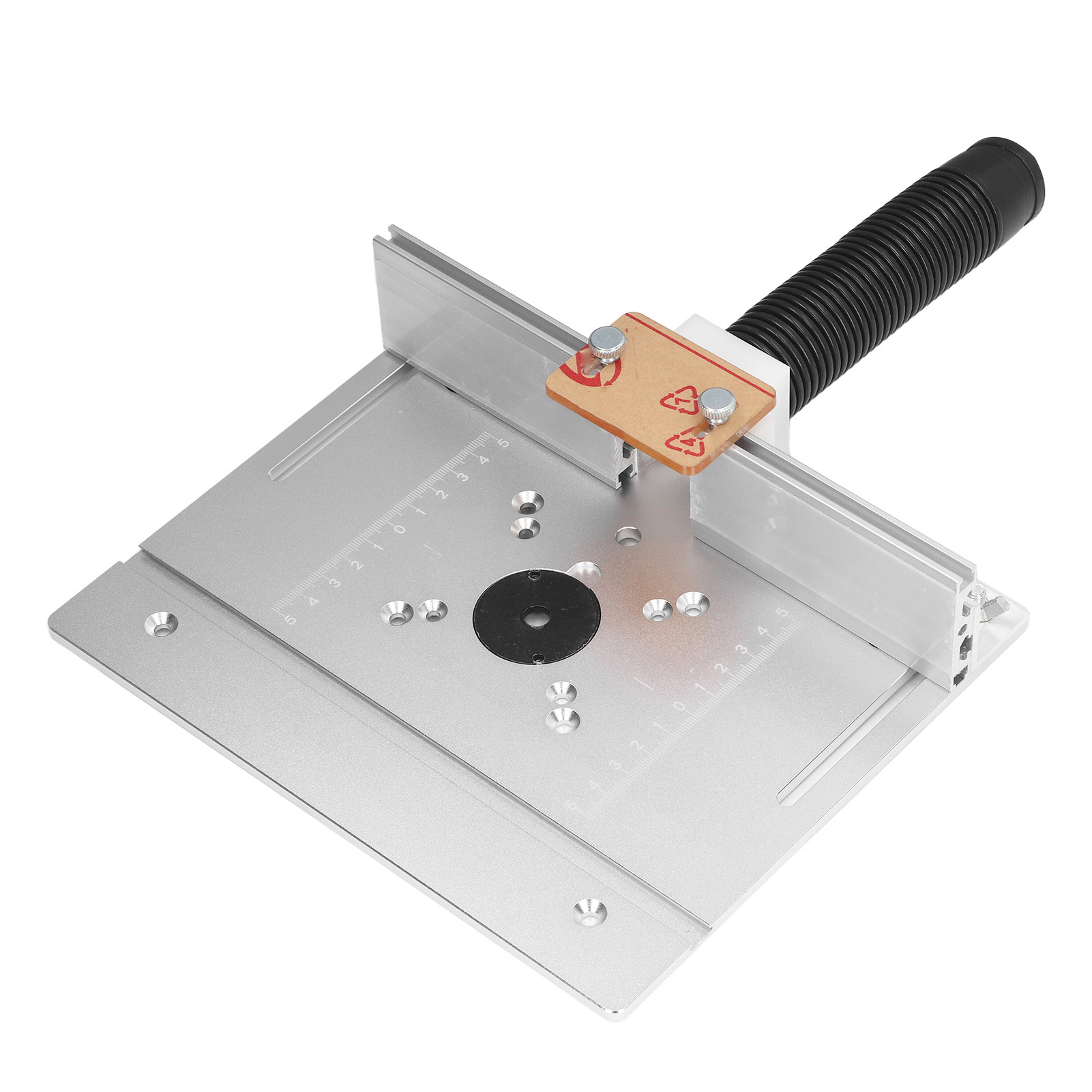 Frästisch-hebesatz Aus Aluminiumlegierung, 180°-drehung, Multifunktionale Einsatzplatte Für Frästische, Für Die Holzbearbeitung