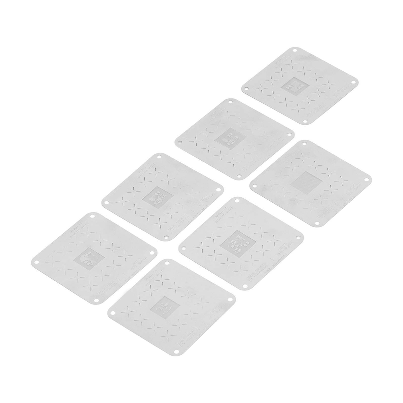 Edelstahl-reballing-netz-set Für Die Handy-reparatur Mit Qualcomm-prozessor Und Leistungsstarkem Magnetwerkzeug Zum Zinn-reballing.