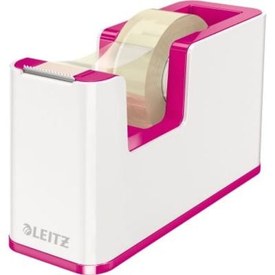 Leitz WOW Klebeband-Tischabroller Duo Colour Pink