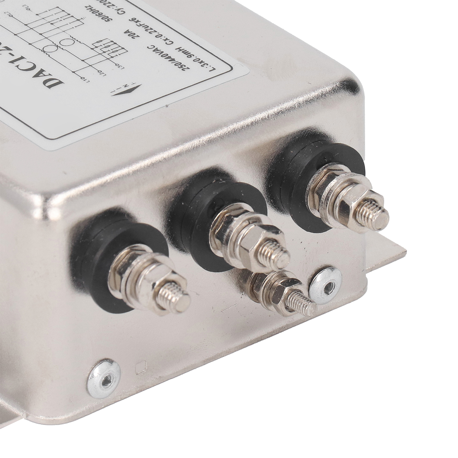 Emv-filter Zur Störungs- Und Rauschunterdrückung, Drehstromanschluss (3-adrig), 250 V/440 V Wechselstrom