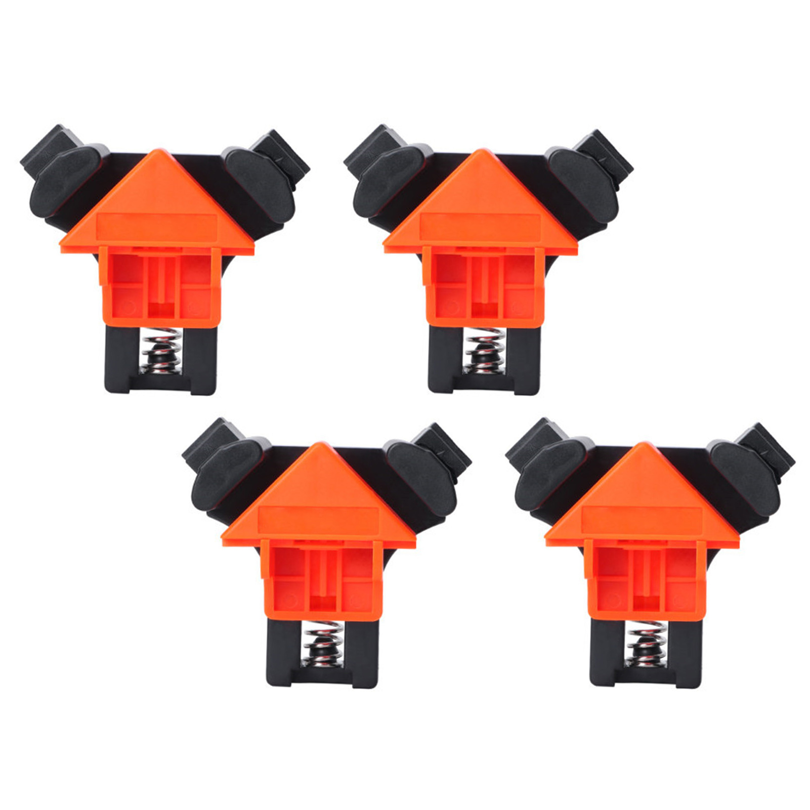 Abs-winkelklemme, Klemmbereich Von 5 Bis 22 Mm, Professionelle Winkelklemmen Für Die Holzbearbeitung (4er-set)