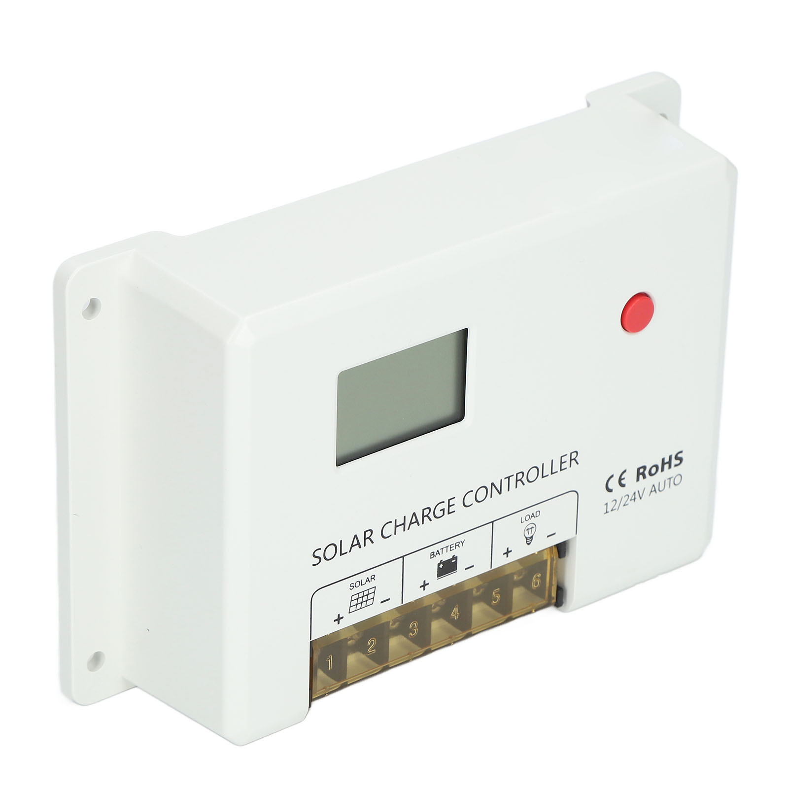 Solarladeregler Mit Lcd-display, Einstellbaren Ladeparametern, 12v/24v Mos-pwm-solarladeregler, 40a