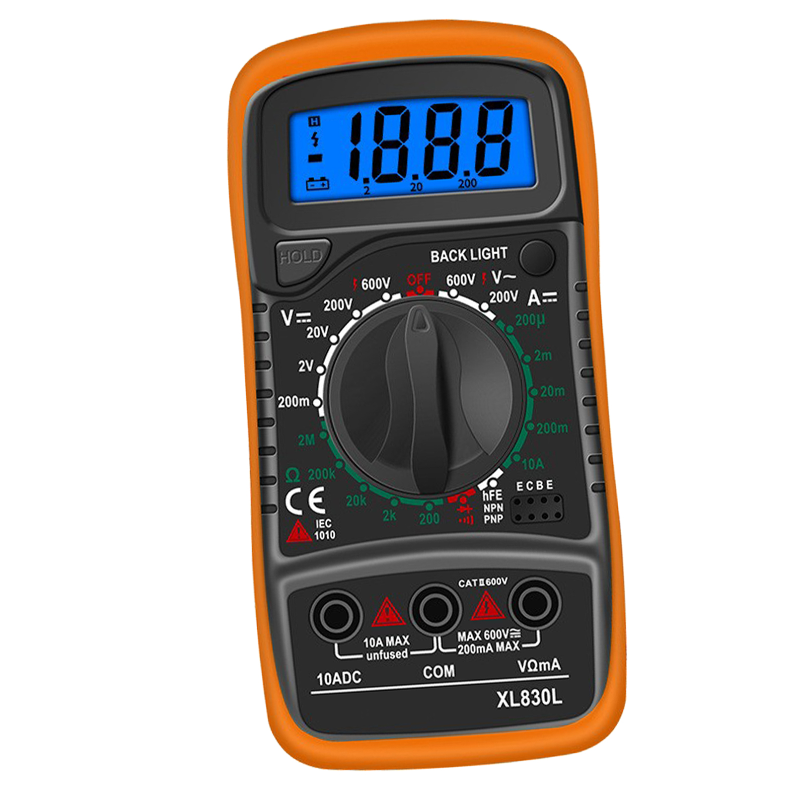 Hochpräzises Digitales Multimeter Zur Messung Von Spannung, Strom Und Widerstand. Voltmeter-amperemeter.
