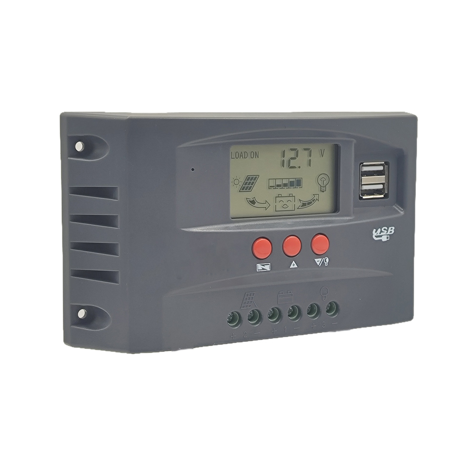 12v/24v Mppt-photovoltaik-solarladeregler Mit Automatischer Spannungsregelung, 40a
