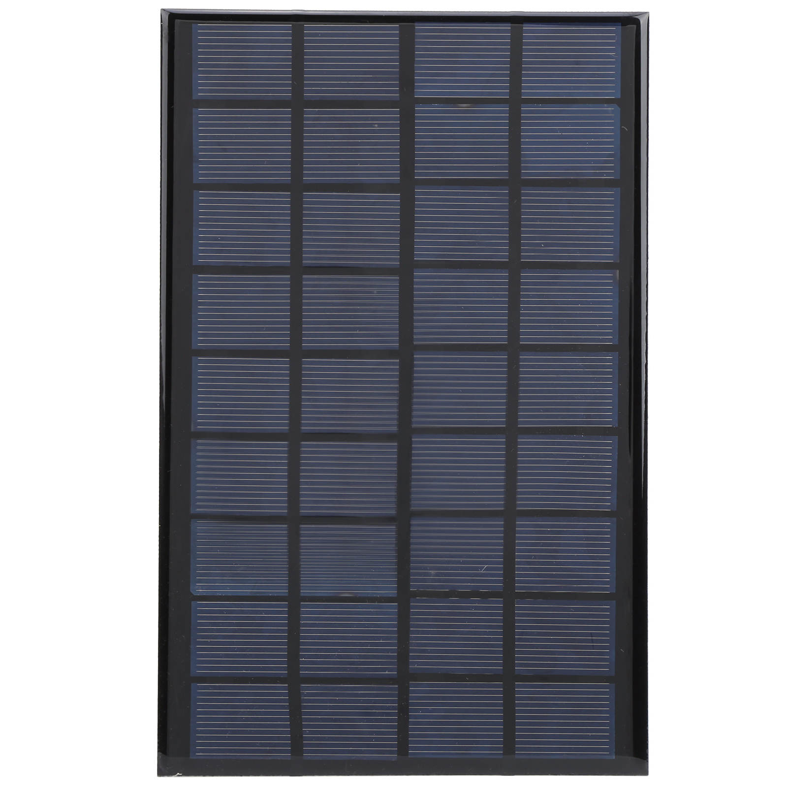 Gleichstrom-solarmodul (9 V, 3 W) Aus Polysilizium-epoxidharz Mit 100 Cm Rotem Und Schwarzem Kabel Sowie Werkzeug.