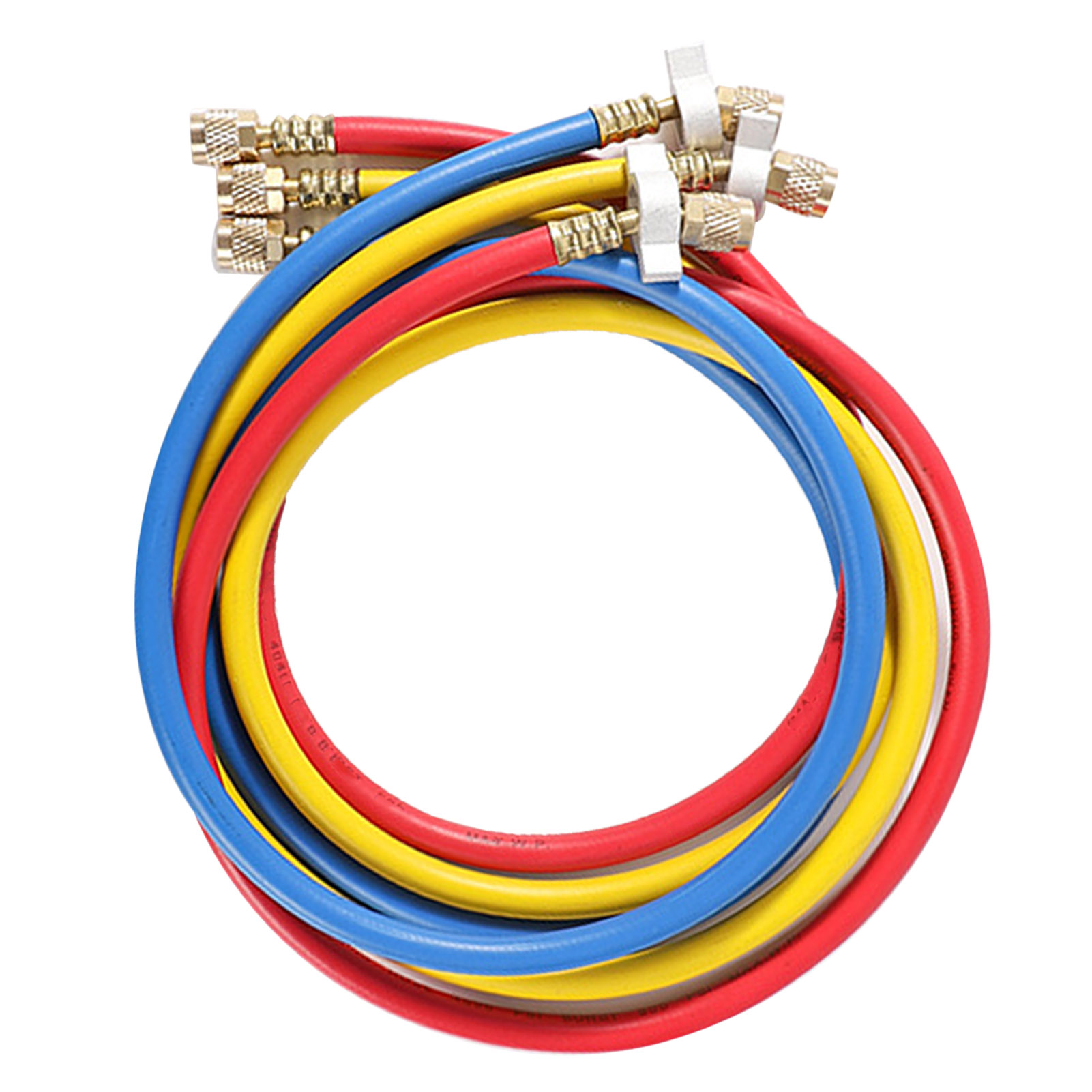 3-teiliger 0,9 M Hochdruck-1/4"-kältemittel-befüllschlauch Für R22, R410a, R134a Und R404a
