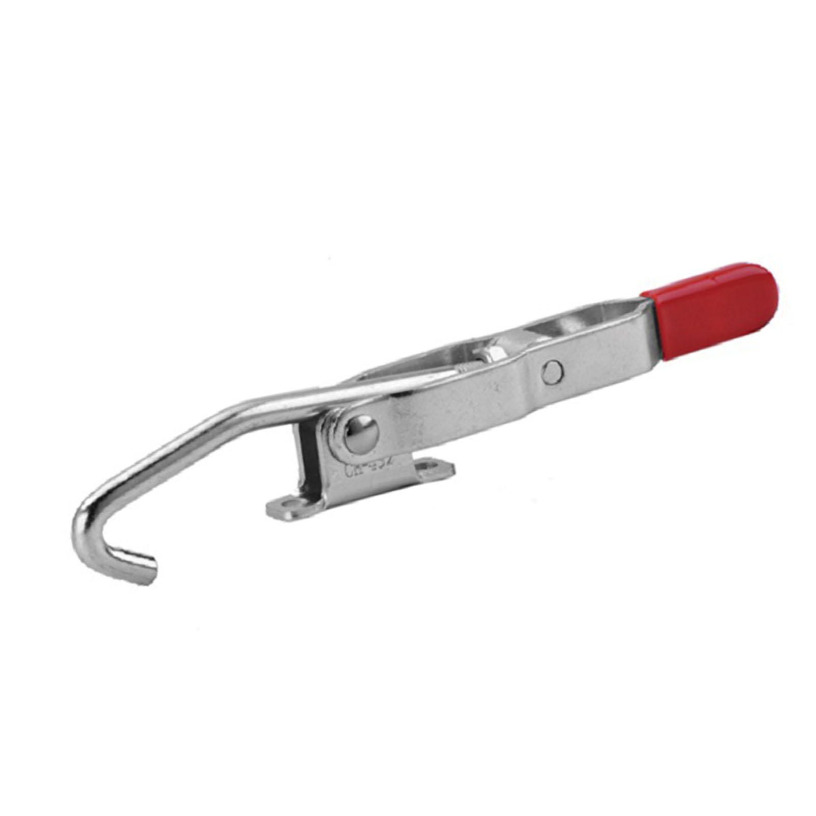J-förmiger Kniehebelspanner, Hakenform, Hohe Spannkraft, Rostfreier Edelstahl, Zugverschluss