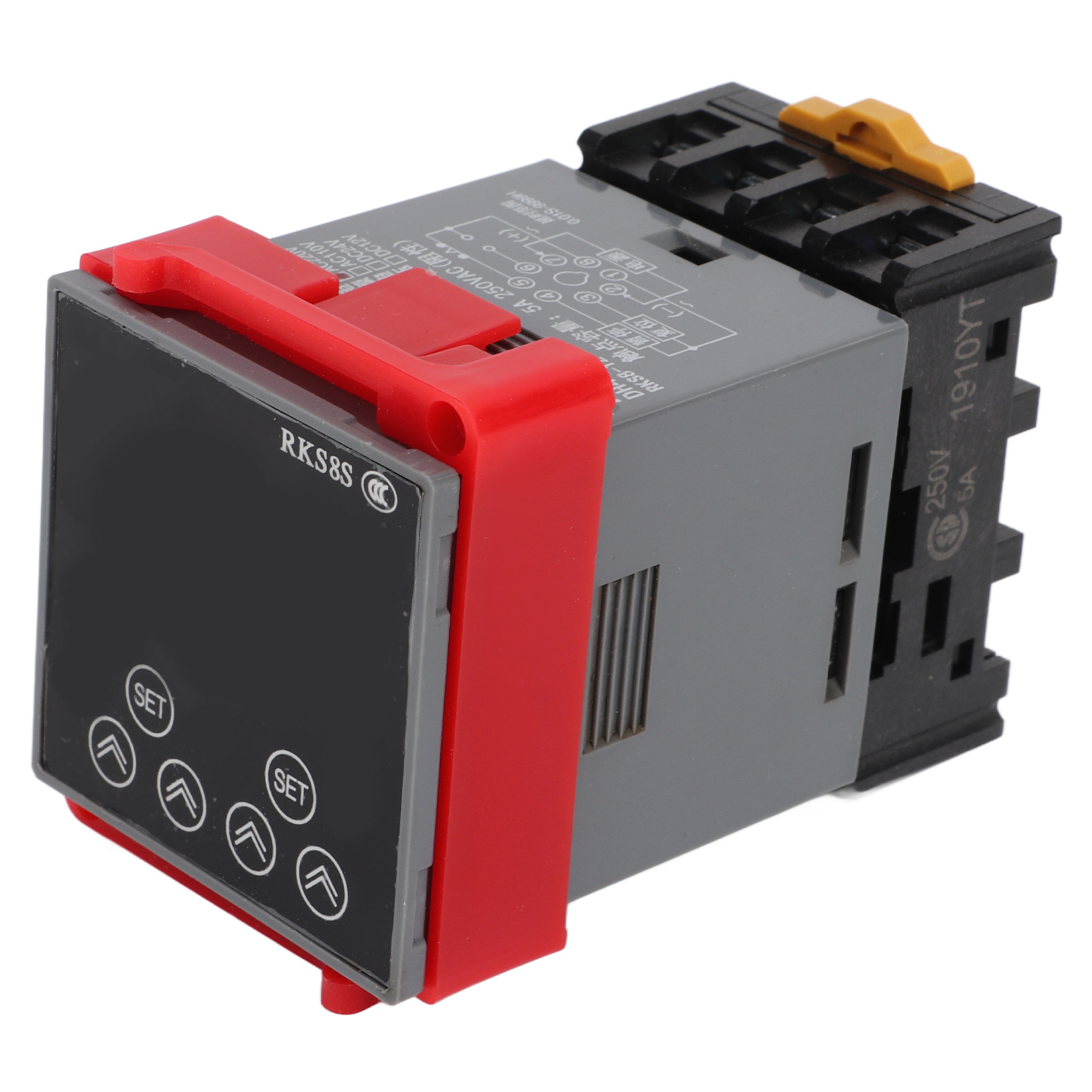 Multifunktionaler Timer Mit Lcd-bildschirm Und Flammhemmendem Pp-gehäuse Für Automatisierungsanlagen, 220 V Ac.
