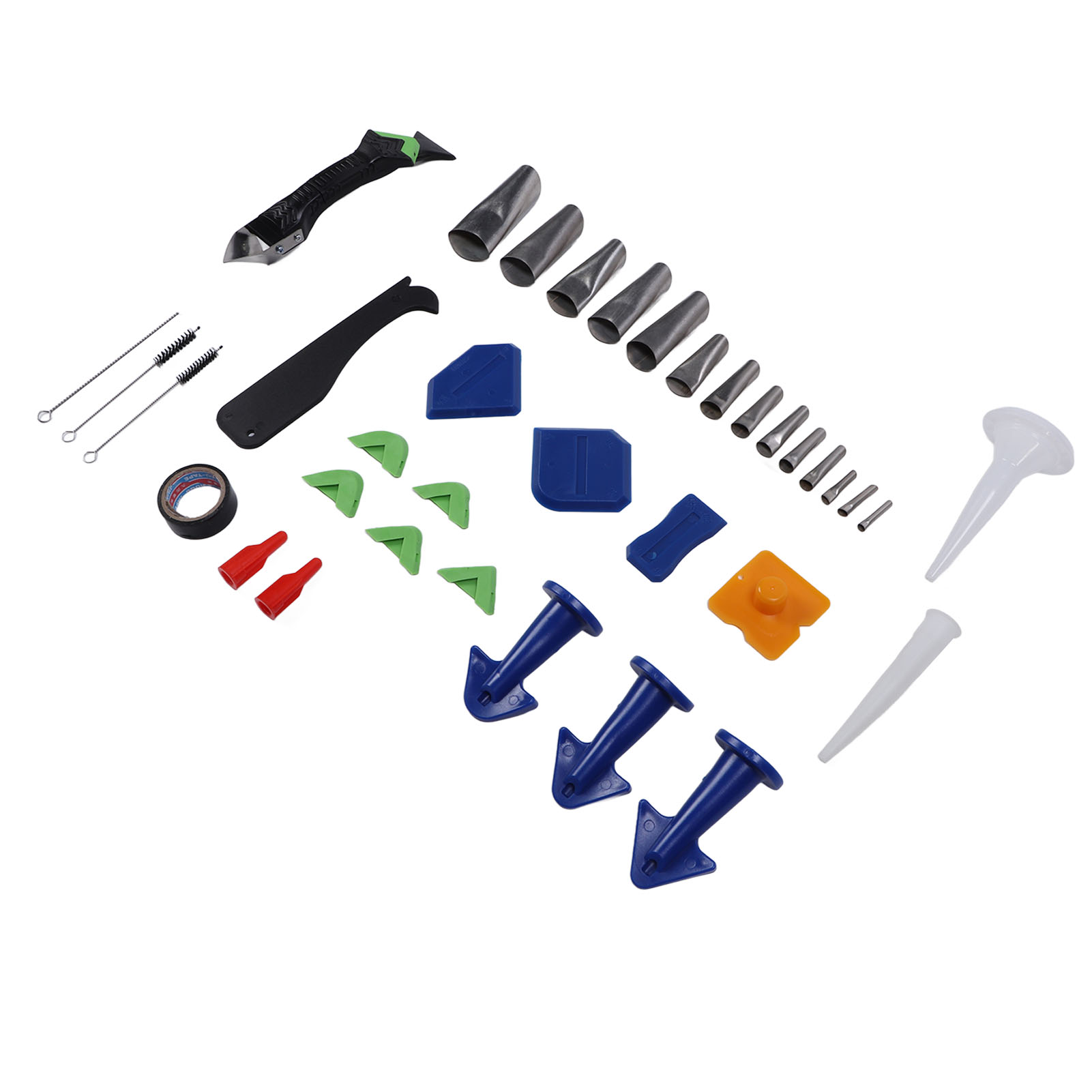 Fugenwerkzeug, Hakenmesser, Silikondüse Aus Edelstahl, Klebeband, Spachtel, Pinsel, Fugenglätter