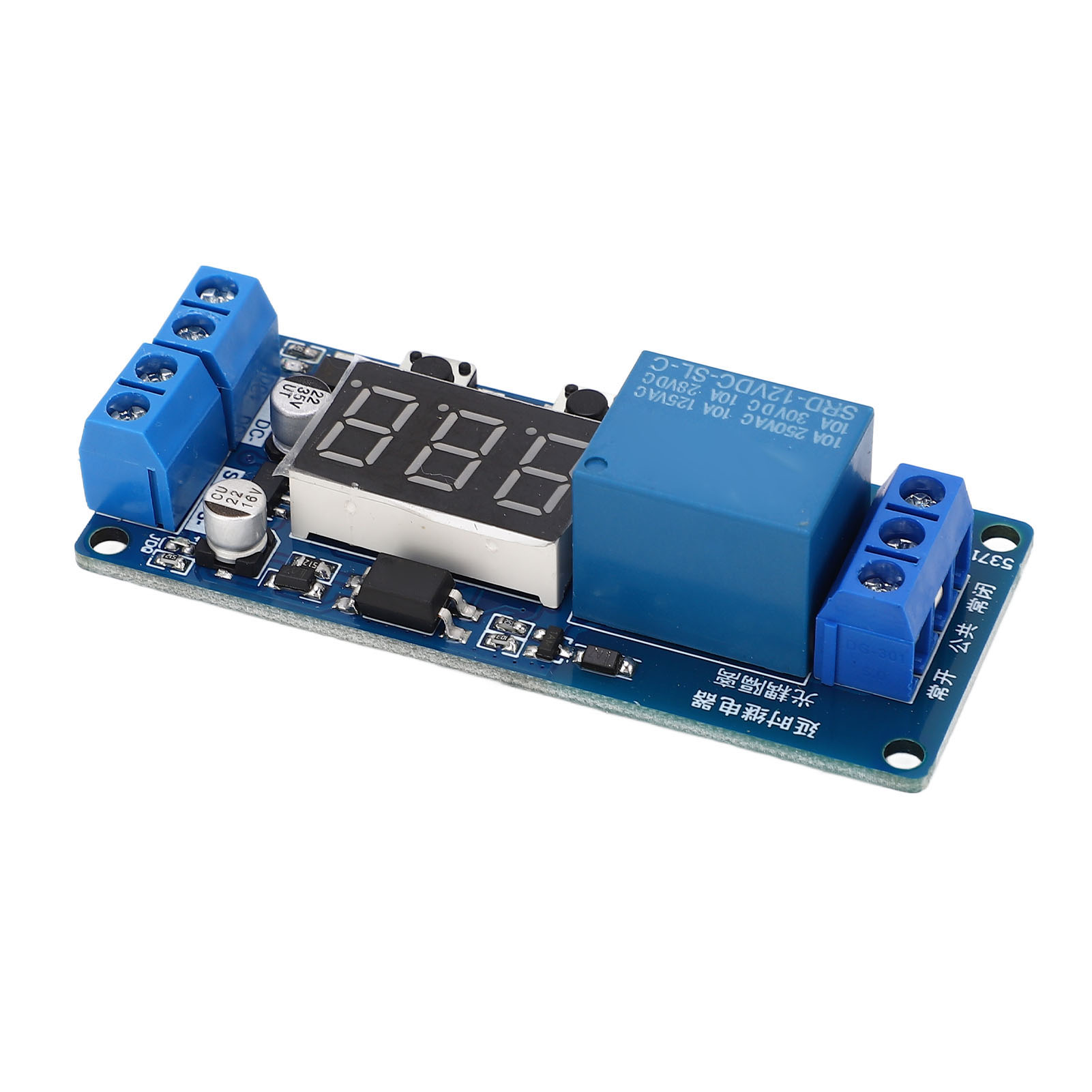 12v Dc Zeitverzögerungsrelaismodul, Schaltsteuerplatine, Elektrischer Timer Mit Lcd-bildschirm