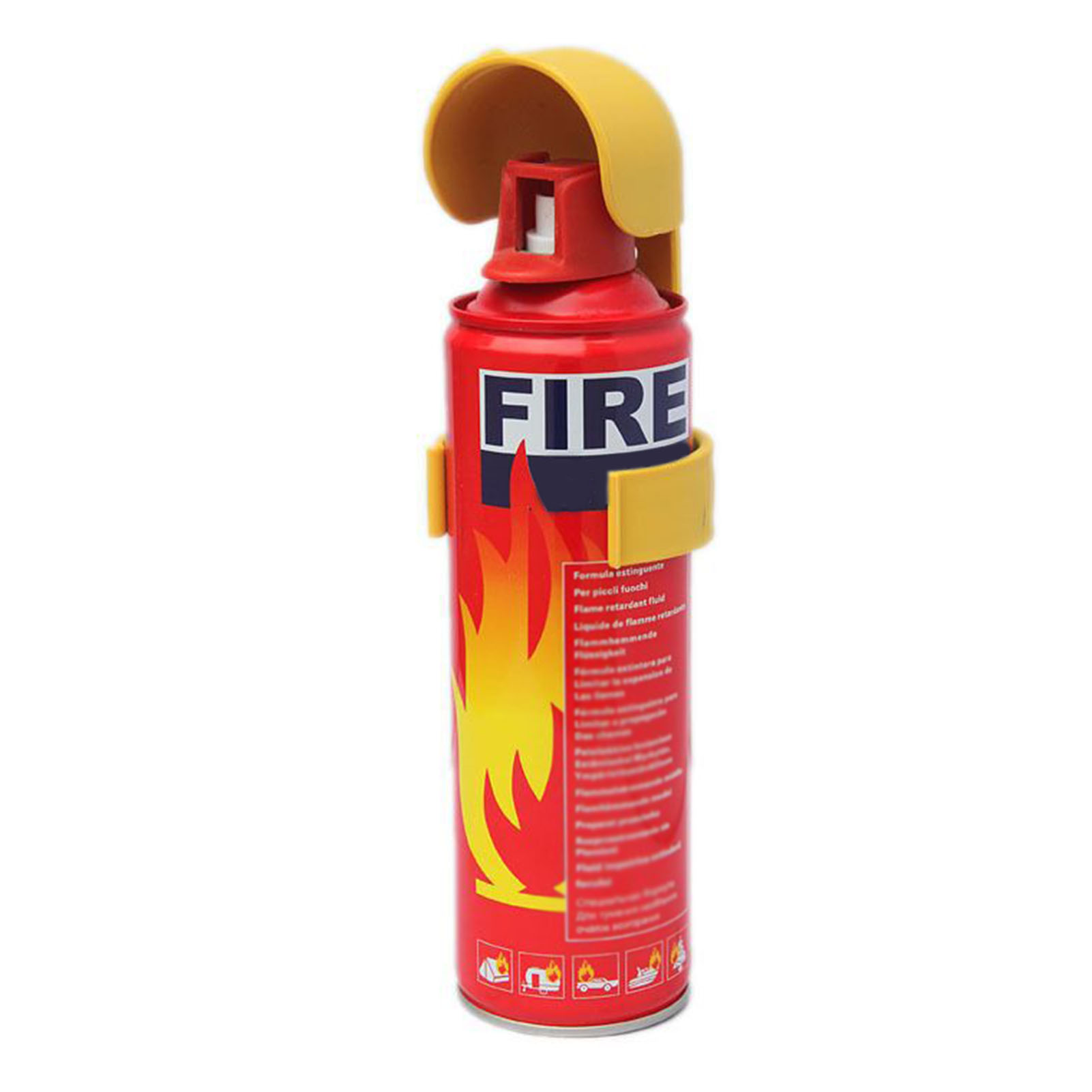 3er-pack Einfache Schaumfeuerlöscher Für Zuhause, Küche, Auto Und Fahrzeuge, Mini-tragbare Größe (500 Ml)