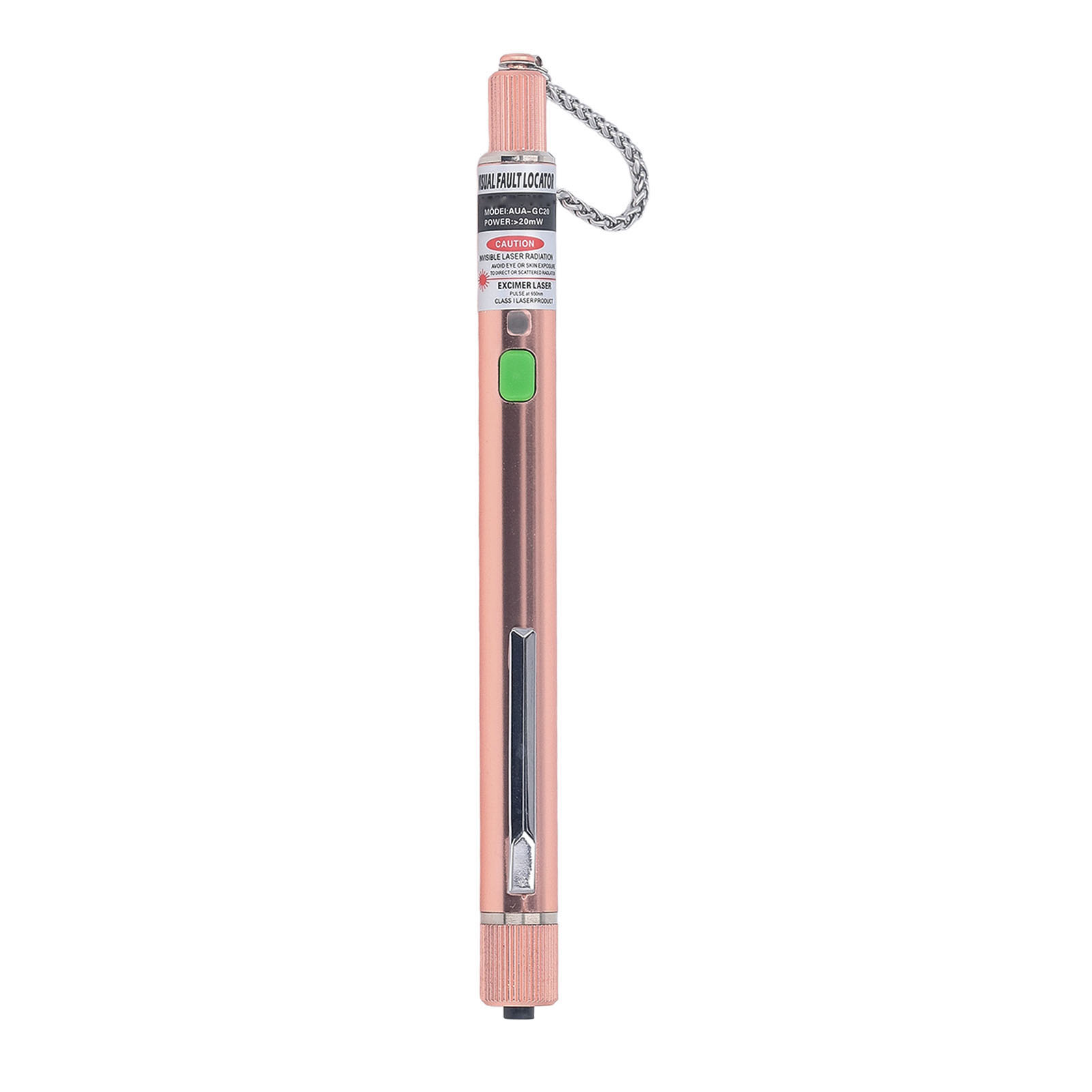 Visueller Fehlerdetektor (vfl) Für 20 Km Glasfaserkabel, Quell- Und Messgerätetester, Roter Lichtstift, Goldlastmodell