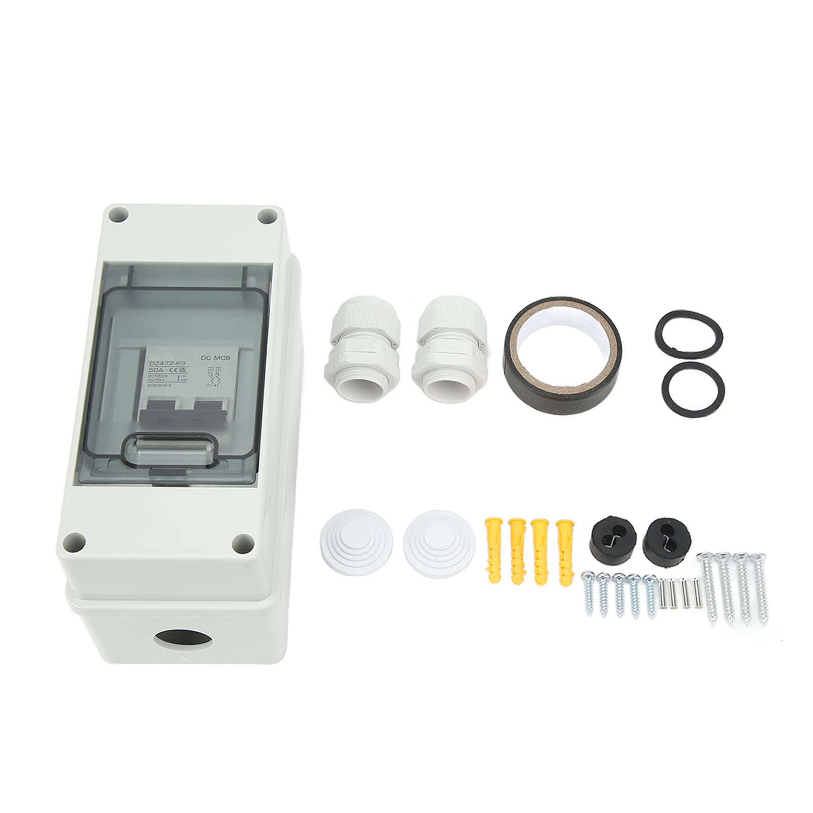 Miniatur-gleichstrom-leistungsschalter 2p 50a 1000v, Wasserdichter Trennschalter Ip65 Für Solar-photovoltaiksysteme