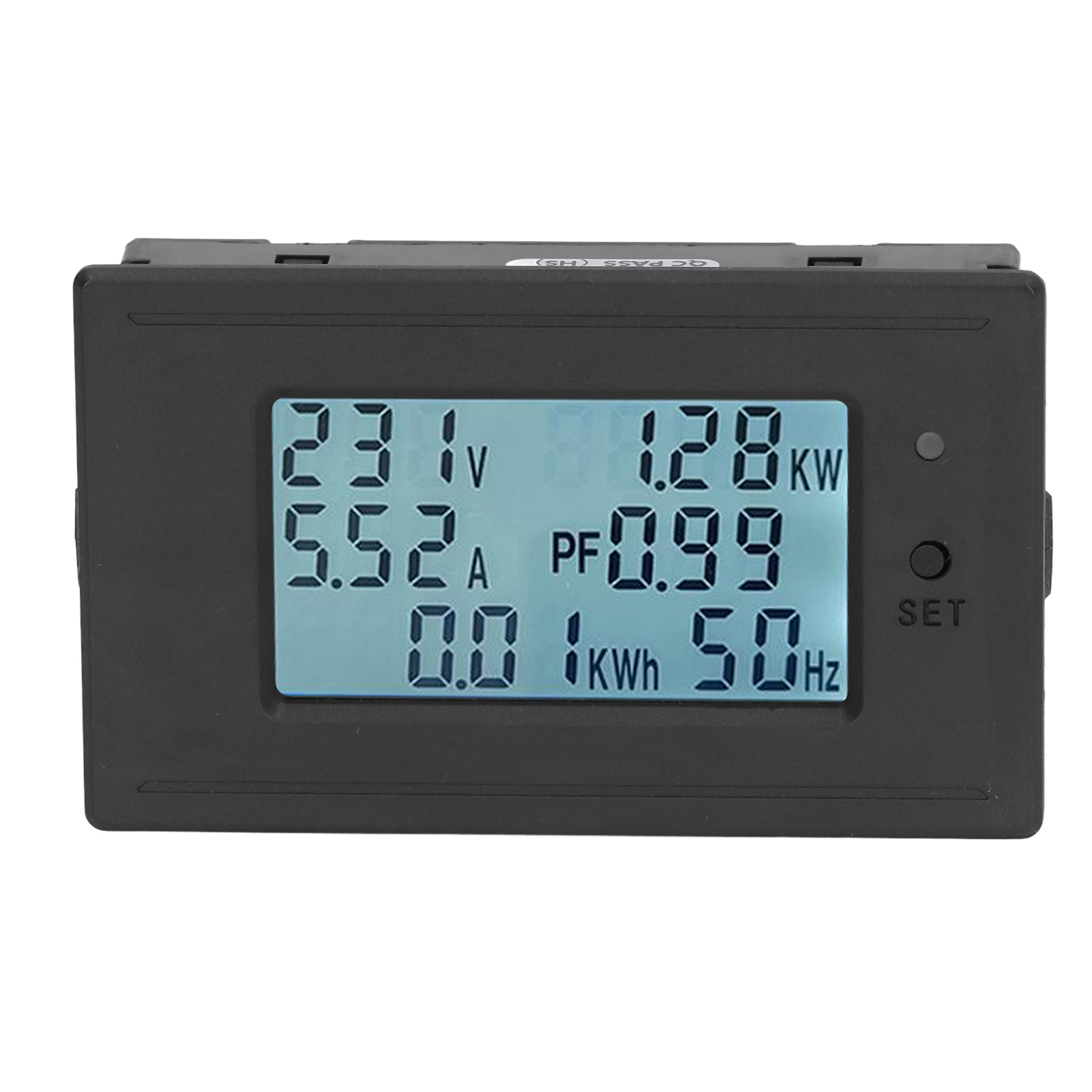 Batteriekapazitätsmonitor, Wechselspannungs- Und Stromprüfer, Digitale Lcd-anzeige, 40–280 V Wechselstrom