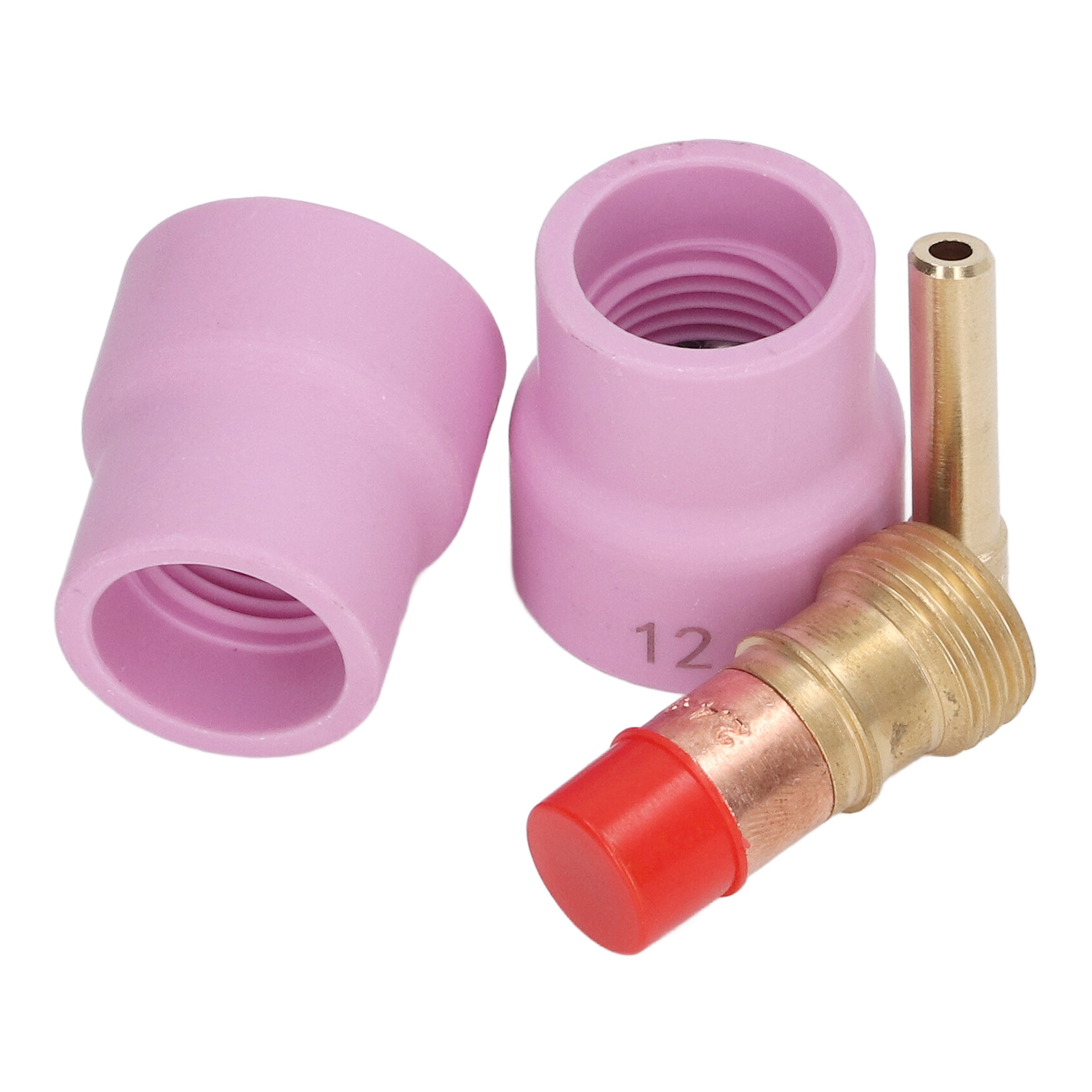 Satz Mit 4 Rosa Schweißklemmen Für Wp 17 18 26 Argon-wig-schweißpistole
