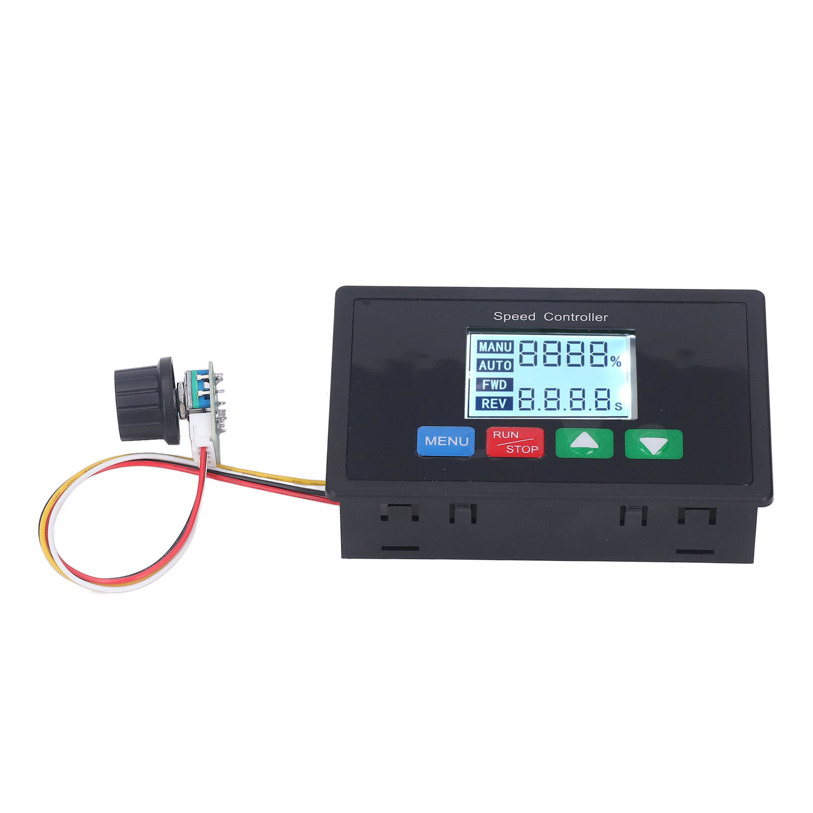 Drehzahlregler Für Gleichstrommotoren Mit Integriertem Lcd-bildschirm, Vorwärts-/rückwärts-timersteuerung, 10-55v Gleichstrom-drehzahlregler
