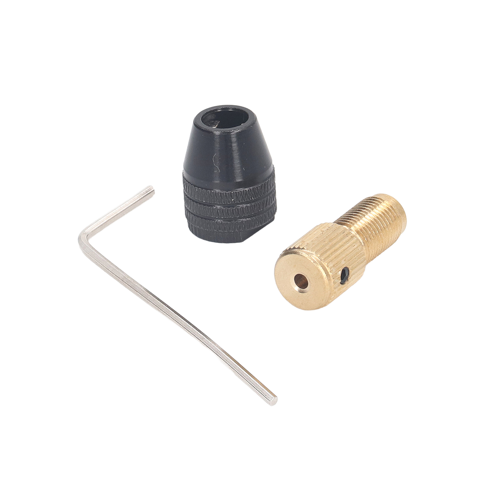 3-backen-bohrfutter, Rotationswerkzeug, Selbstspannende Spannzange, Führungsschiene, Verlängerung, Innensechskantschlüssel, 2,35-mm-lochschlüsselsatz