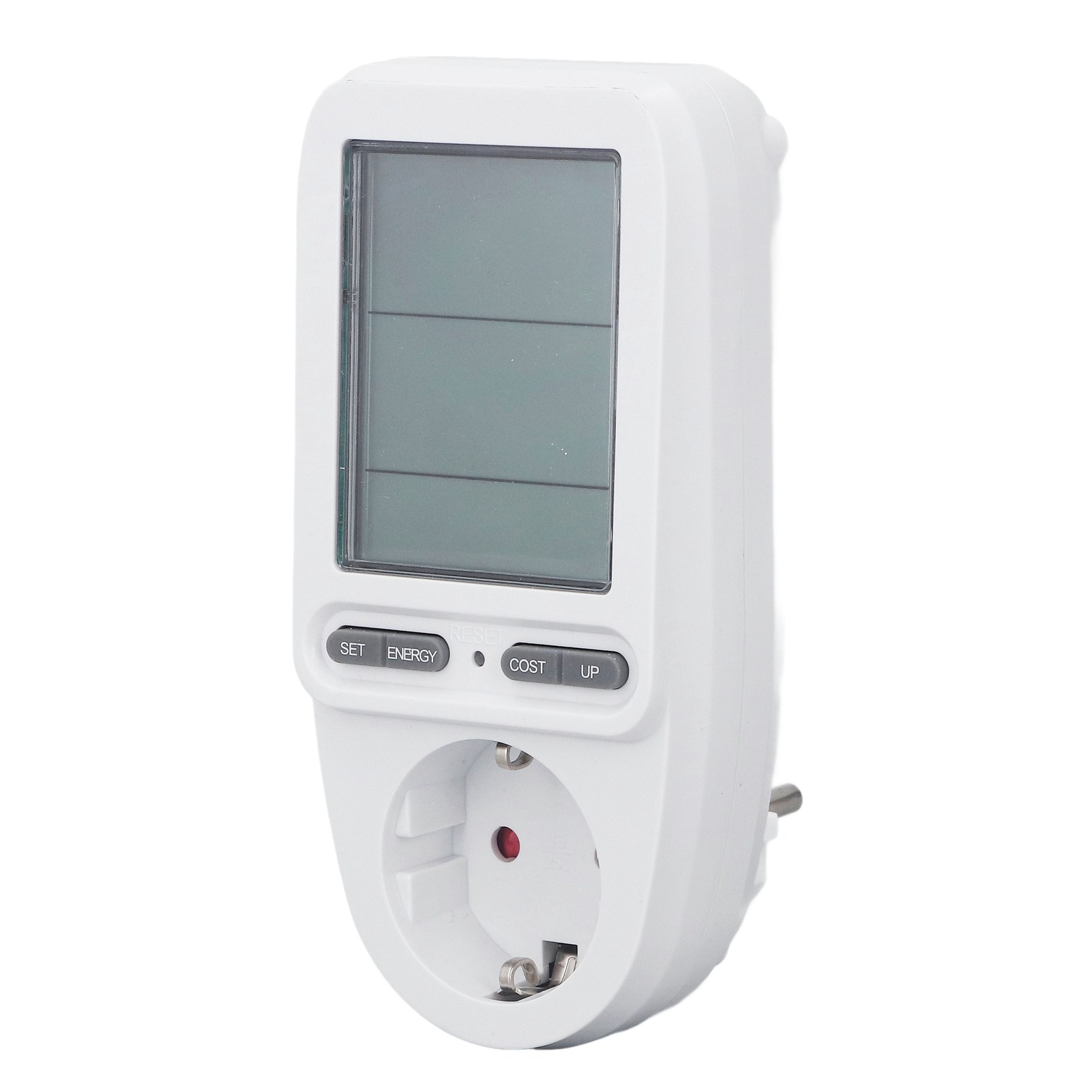 Intelligenter, Multifunktionaler Stromverbrauchsmonitor Mit Abs-gehäuse Und 230-v-haushaltsstecker