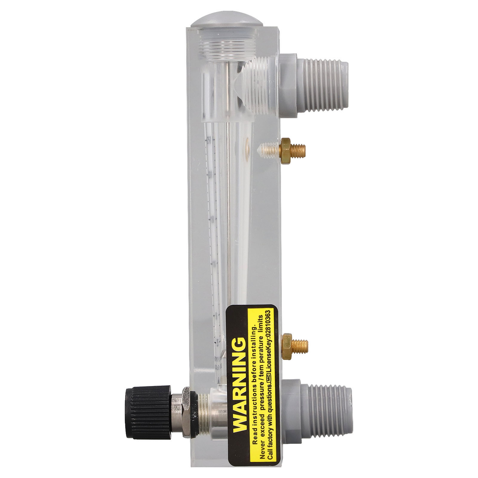 Einstellbarer Platten-durchflussmesser, Großer Messbereich, Hohe Präzision, Aus Transparentem Acryl, Für Flüssigkeiten (wasser).