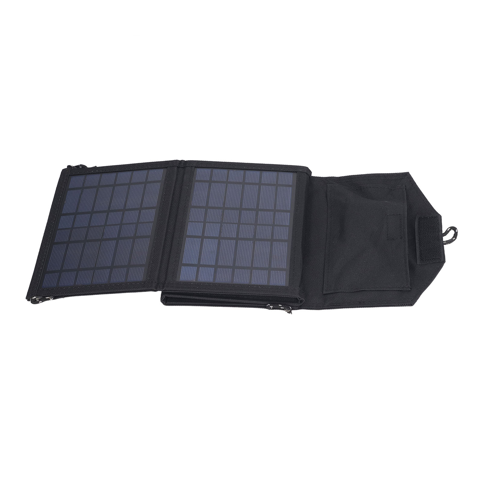 Hocheffizientes, Tragbares, Faltbares 5v-solarladegerät Mit Zwei Usb-ausgängen (0-2a) Für Den Außeneinsatz