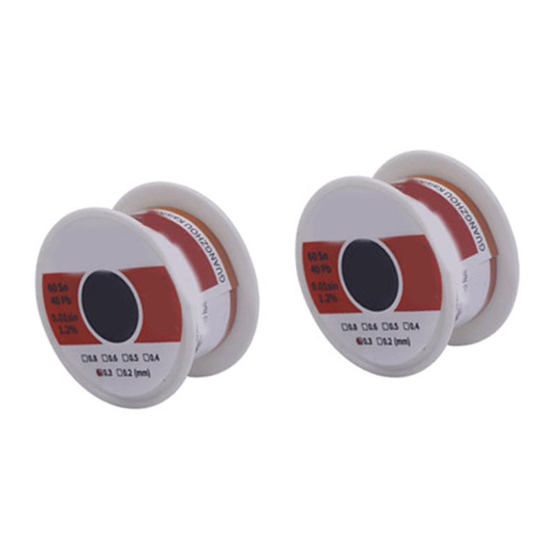 Set Mit 2 Rollen Verzinntem Lötdraht, Rückstandsarm, Stabil, Für Led- Und Computeranwendungen, 0,5 Mm, 50 G