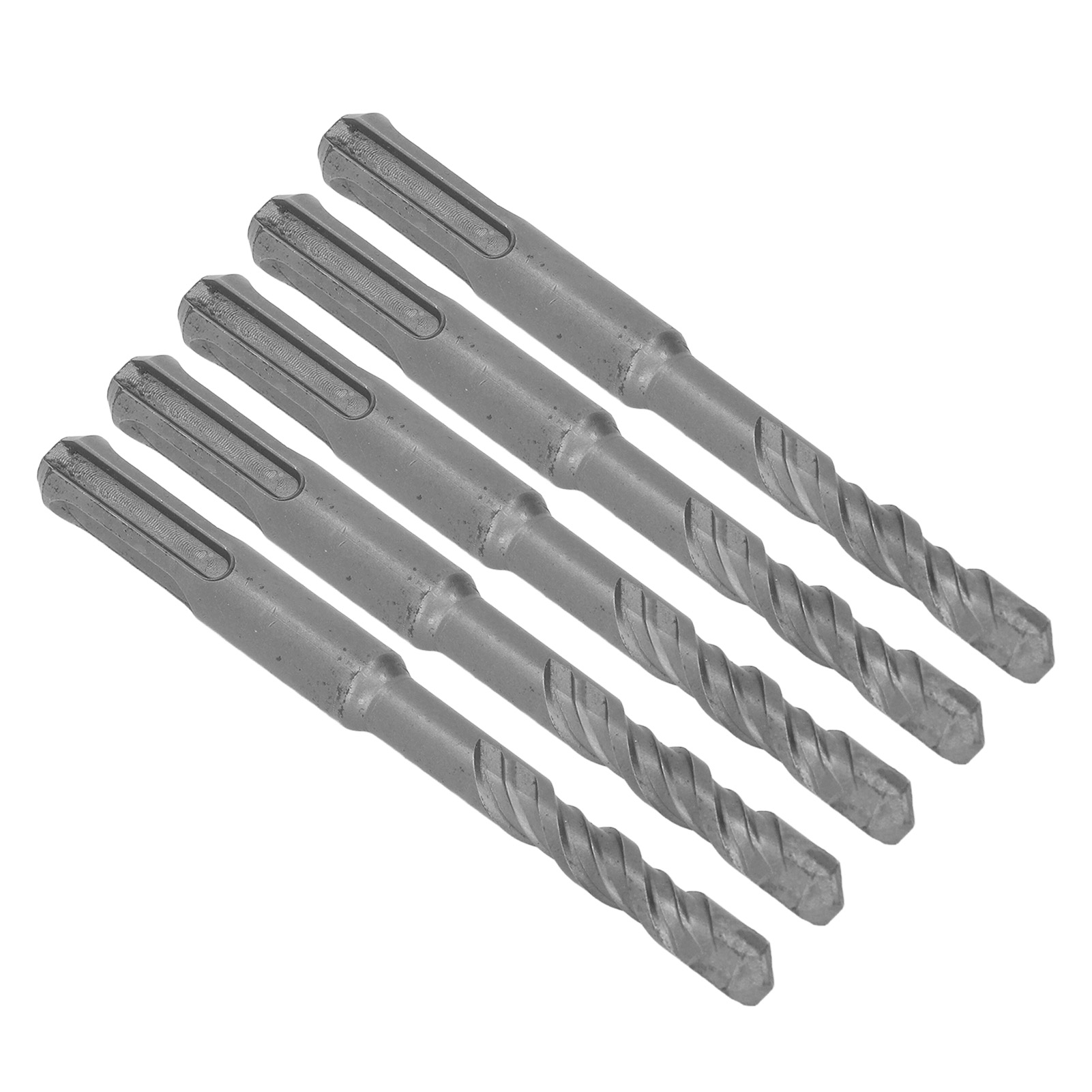 Satz Von 5 Hartmetall-schlagbohrern, 2 Schneiden, Für Ziegel Und Stein, 110 Mm (8 Mm / 0,31 Zoll) Öffnungsdurchmesser.