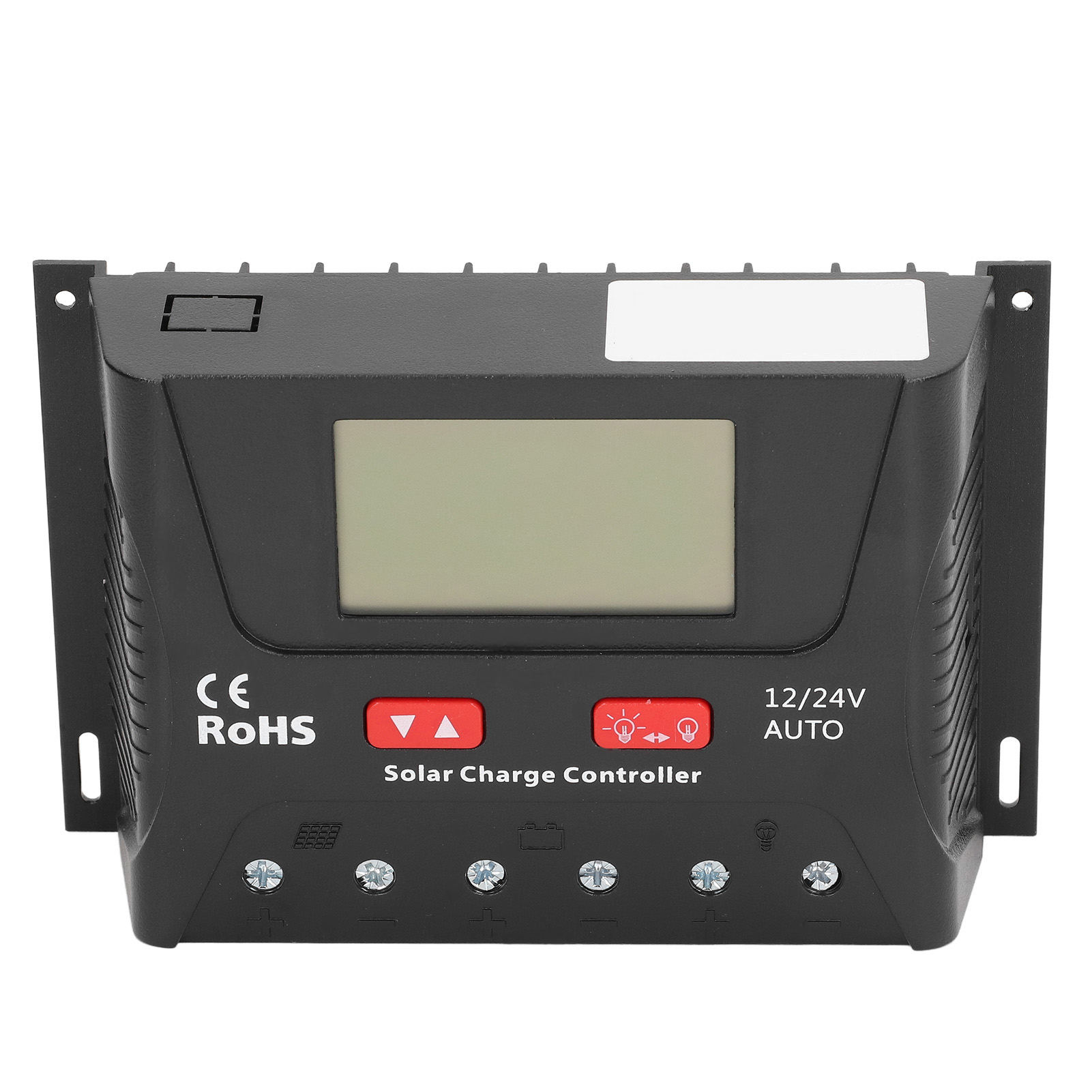 Solar-lade-/entladeregler Mit Lcd-anzeige, 3-stufiger Pwm-regler Für Solarmodule, 40 A, 12 V/24 V