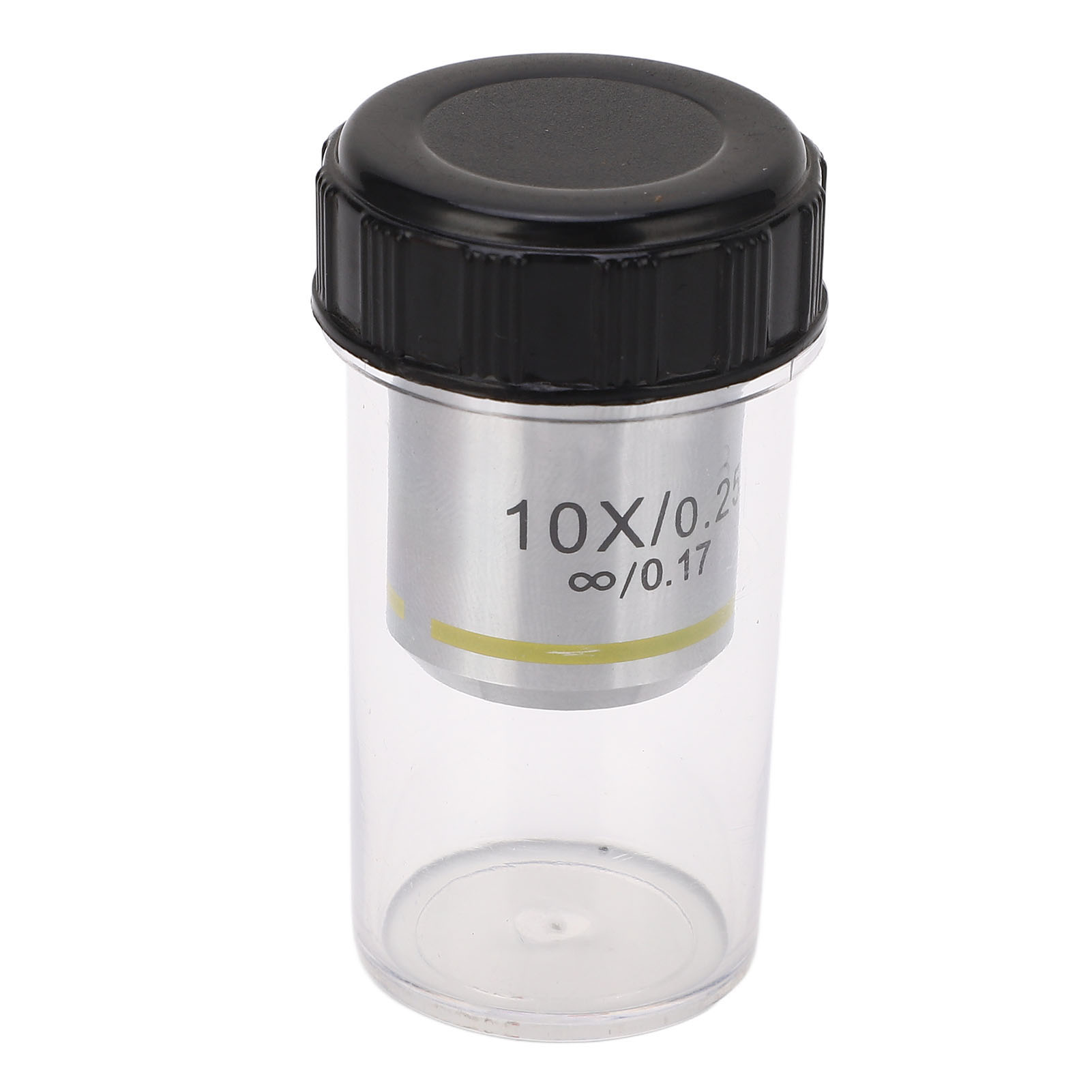 Achromatisches Objektiv Für Das Biologische Mikroskop 195, Aus Optischem Glas, Gewinde Rms 20,2 Mm, Vergrößerung 10x Bis Unendlich.