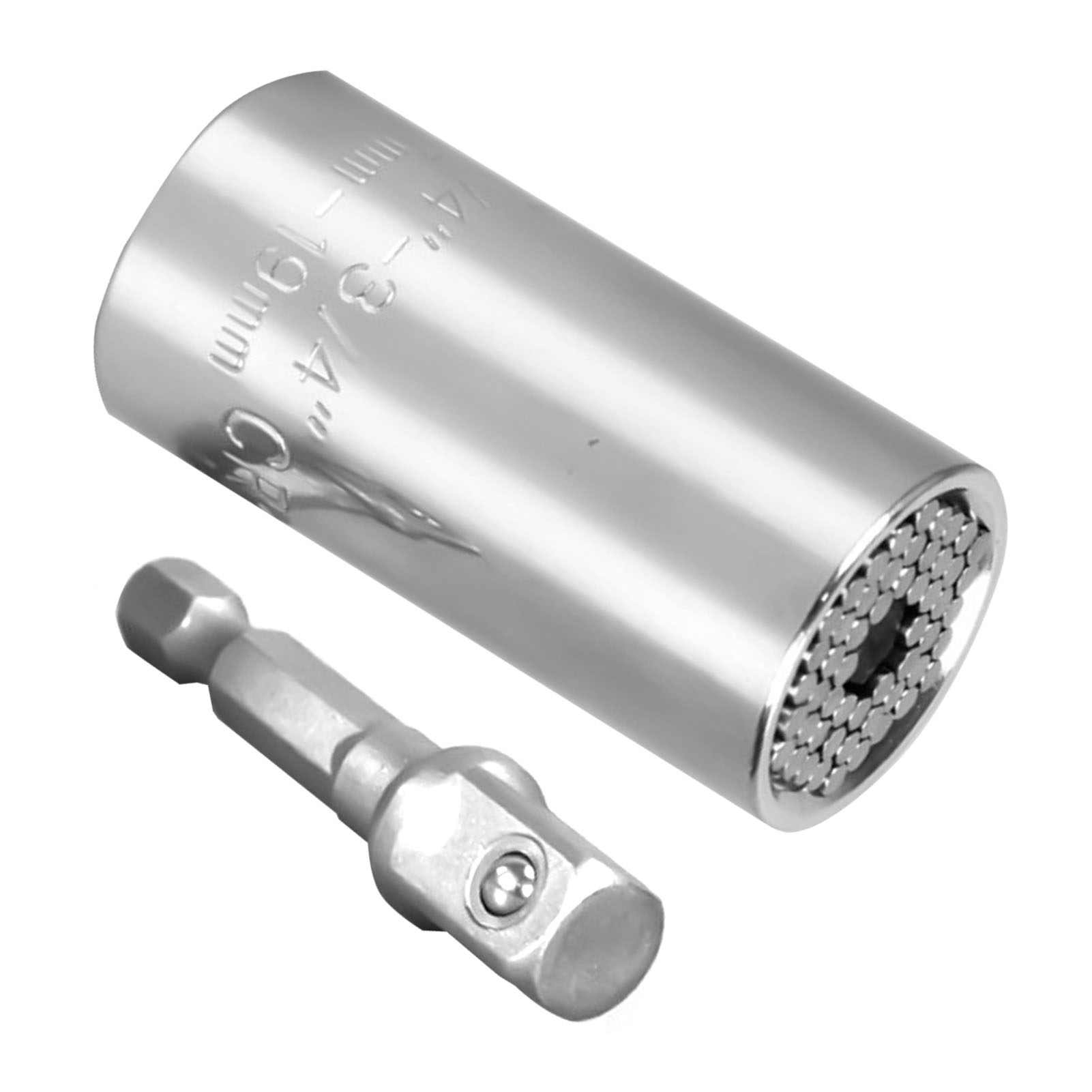 Bohrmaschinen-zubehörset Mit Verlängerung Für 7-19 Mm Steckschlüssel (kompatibel Mit 3/8"-bohrmaschinen)