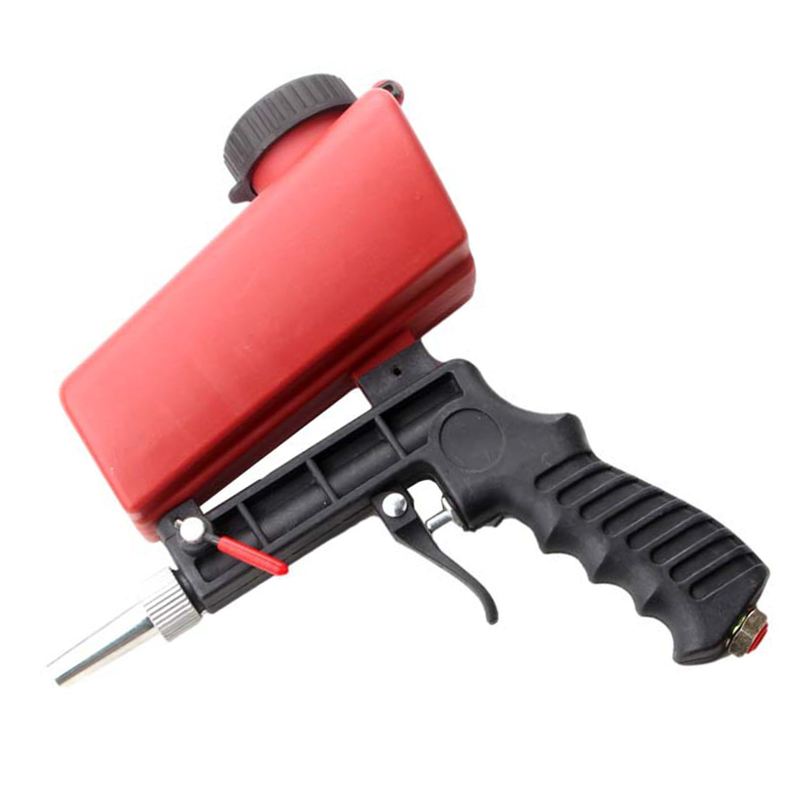 Tragbare Pneumatische Sandstrahlpistole 90 Mpa Zum Entlacken Und Polieren Von Metallen (rot)