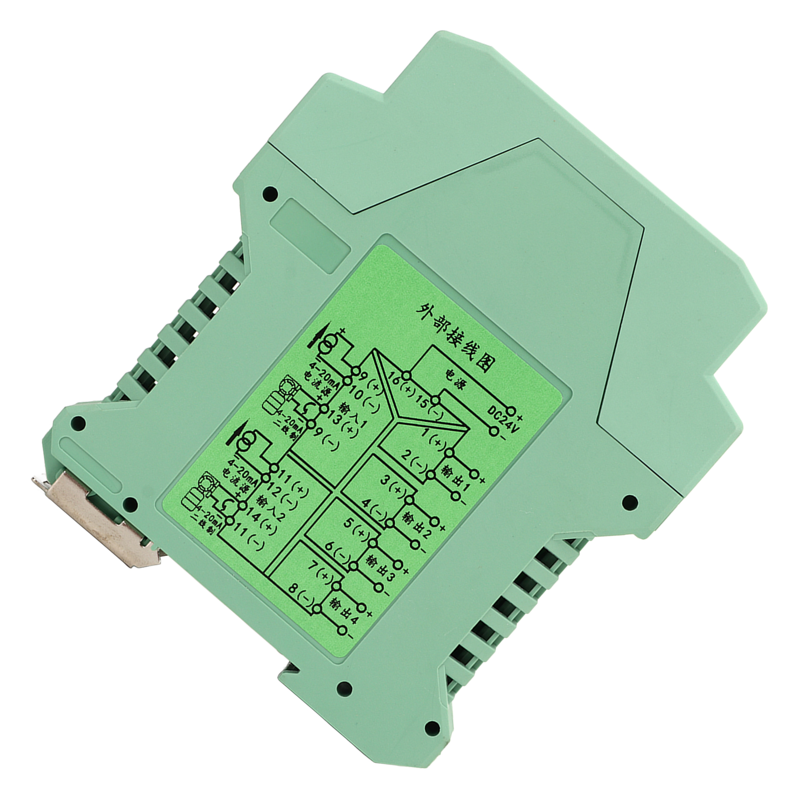 2-eingangs-4-ausgangs-dc-signalisolator, 4-20 Ma Stromtransmitter, 24 V Sps-messsignalaufbereiter