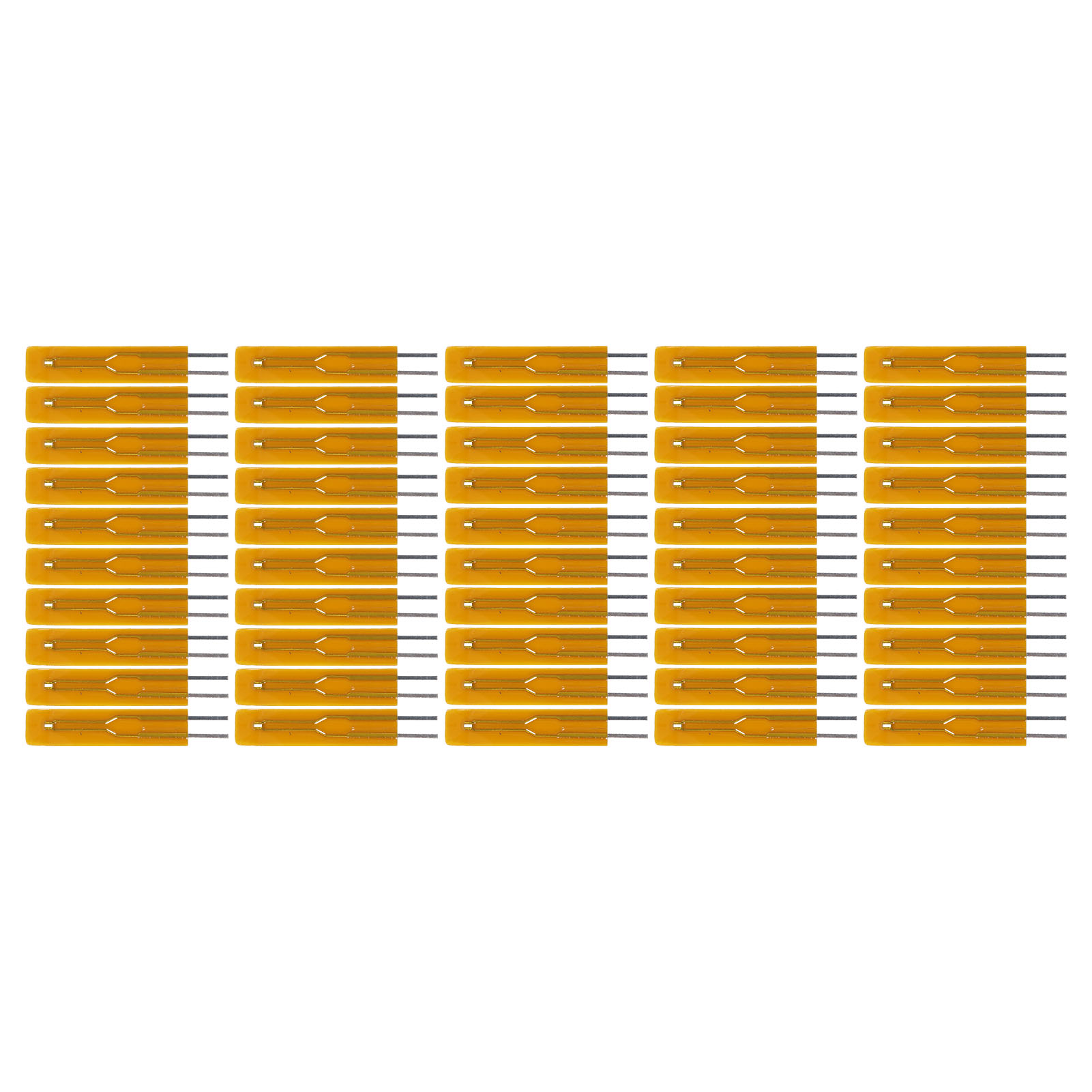 Packung Mit 50 Mf55 B3950 Dünnschichtthermistoren, Isolierte Thermische Widerstände Für Kommunikationsnetze, 104 °f (100 Kω)